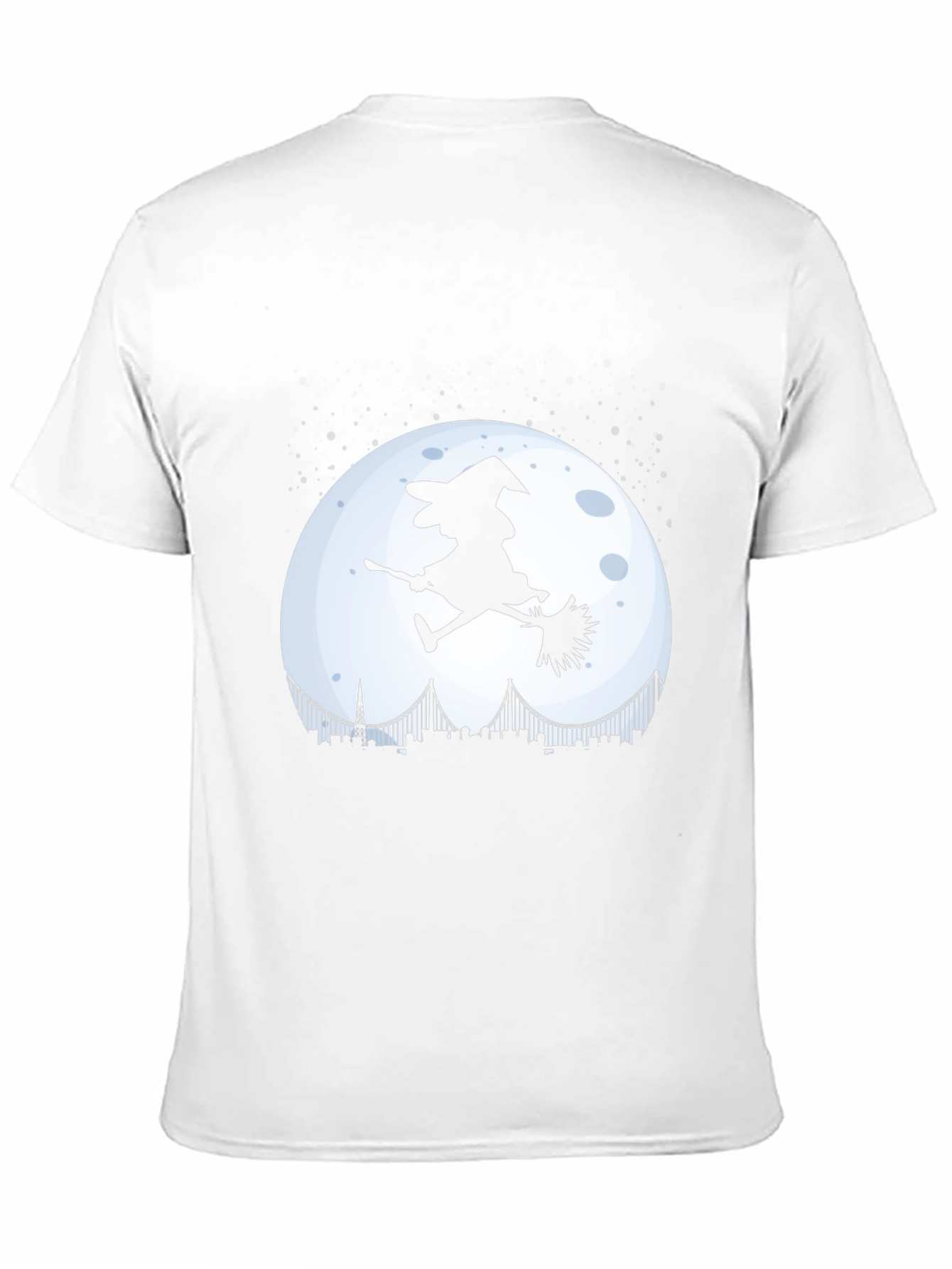 Witch Halloween Moon Graphic Tee
