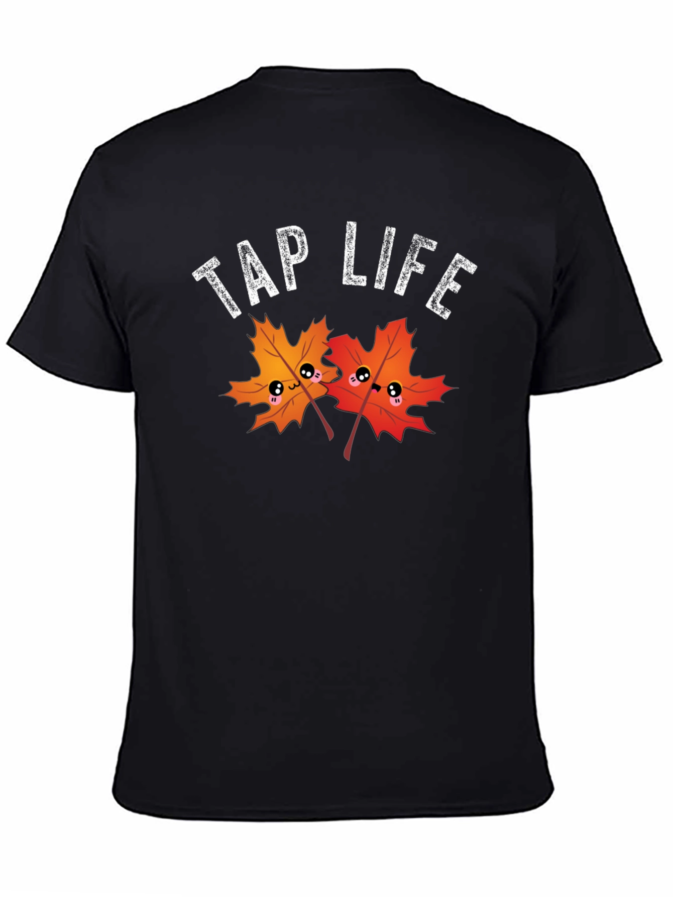 Tap Life Maple Leaves Graphic T-Shirt
