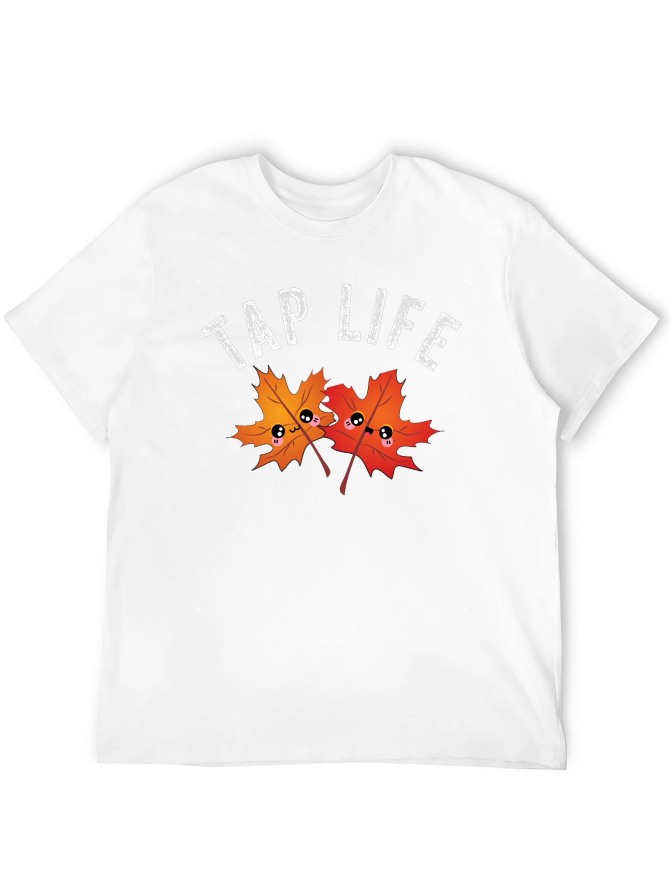 Tap Life Maple Leaves Graphic T-Shirt