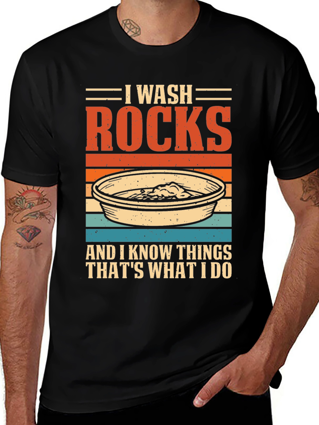 I Wash Rocks T-Shirt