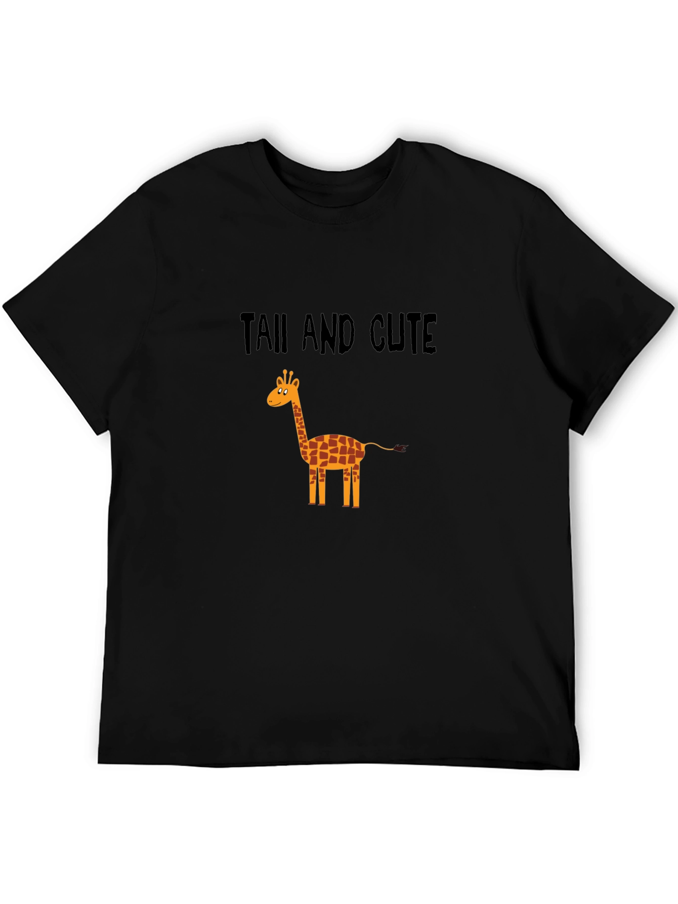 Cute Giraffe T-Shirt - Tall and Cute Design
