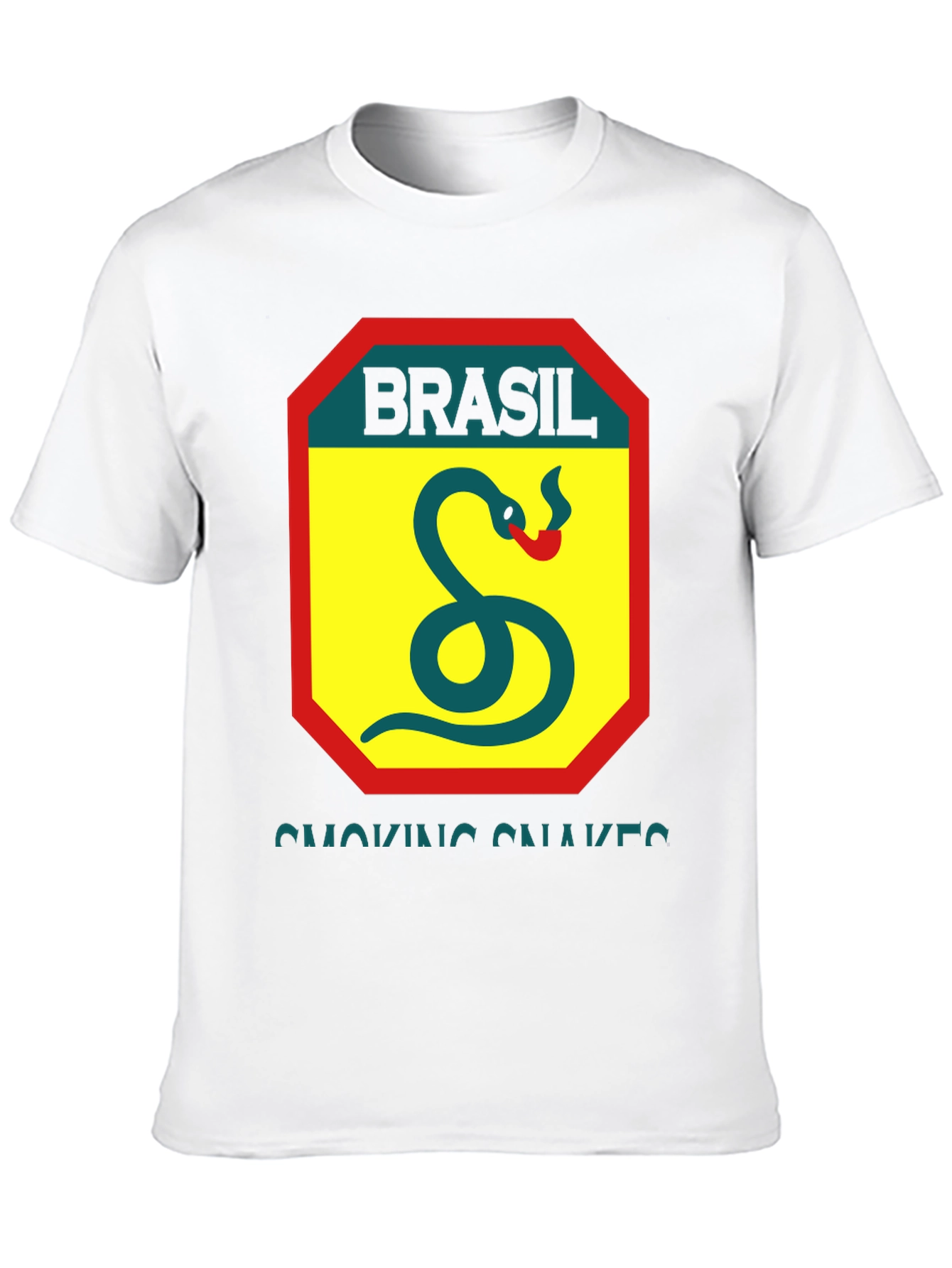 Brasil Smoking Snakes Graphic Tee