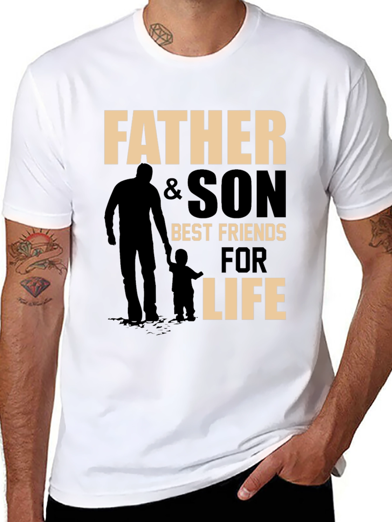 Father & Son Best Friends for Life T-Shirt