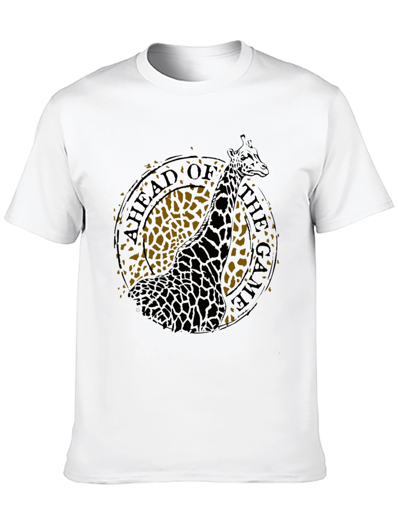 Ahead of the Game Giraffe Graphic Tee