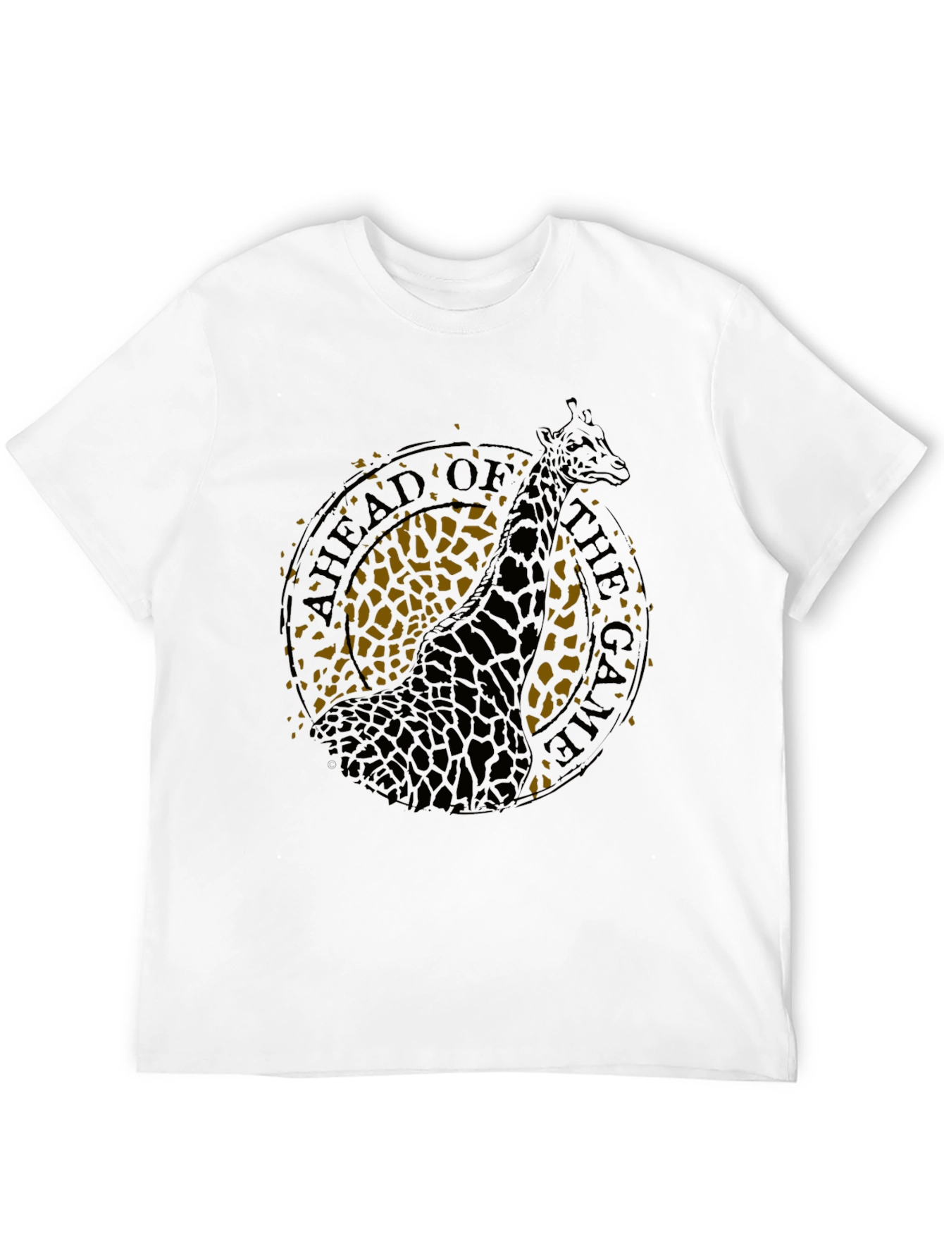 Ahead of the Game Giraffe Graphic Tee