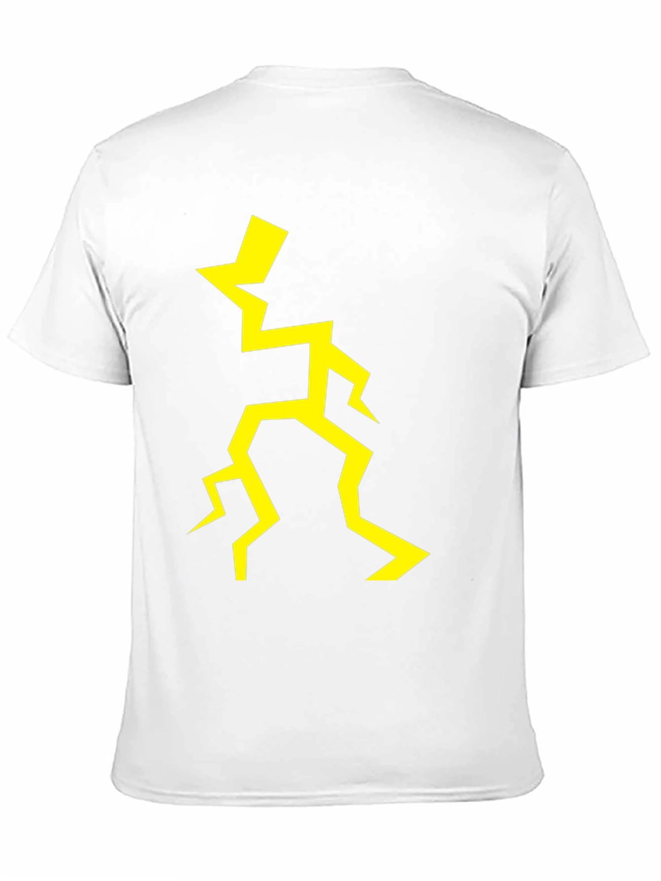 Lightning Bolt Graphic Black T-Shirt