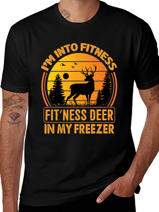 Im Into Fitness Fitness Deer T-Shirt