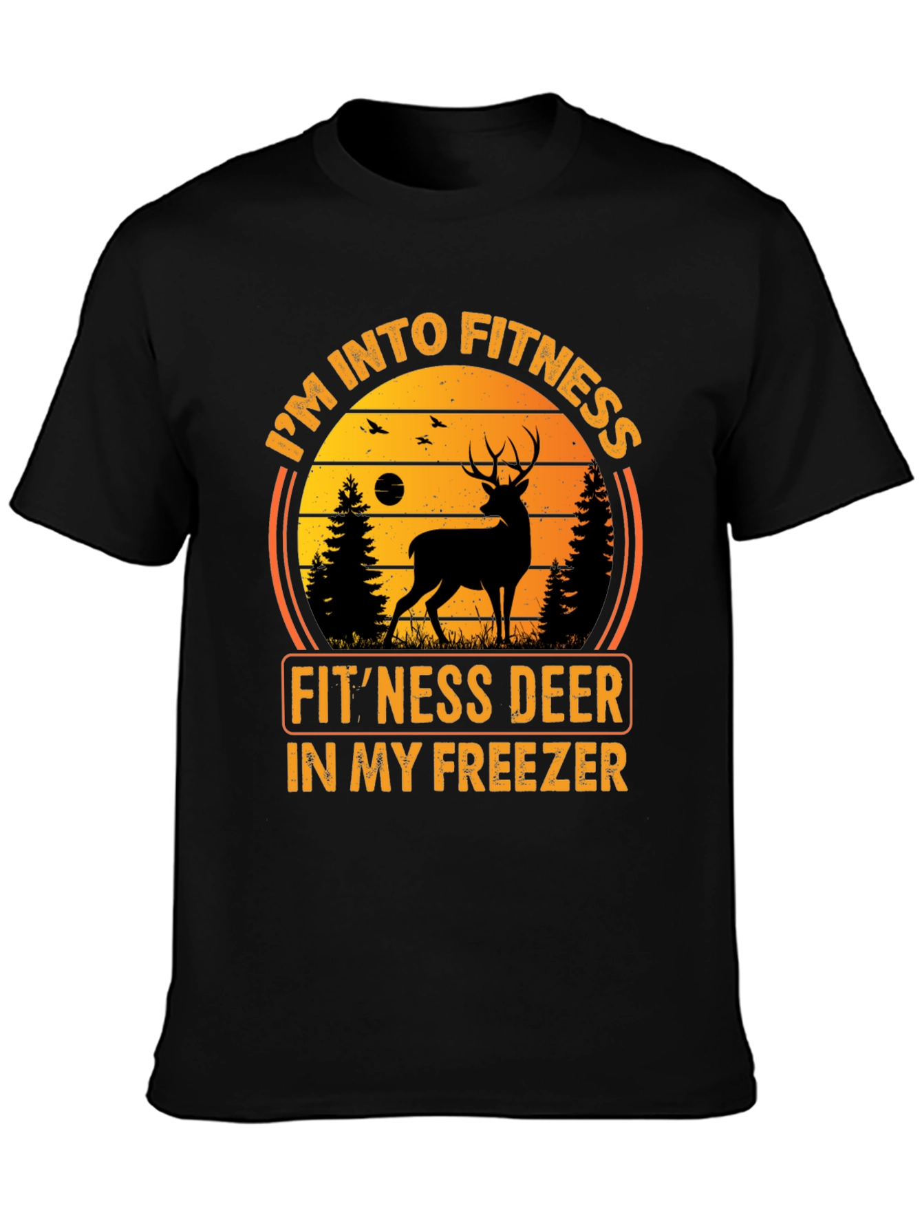 Im Into Fitness Fitness Deer T-Shirt