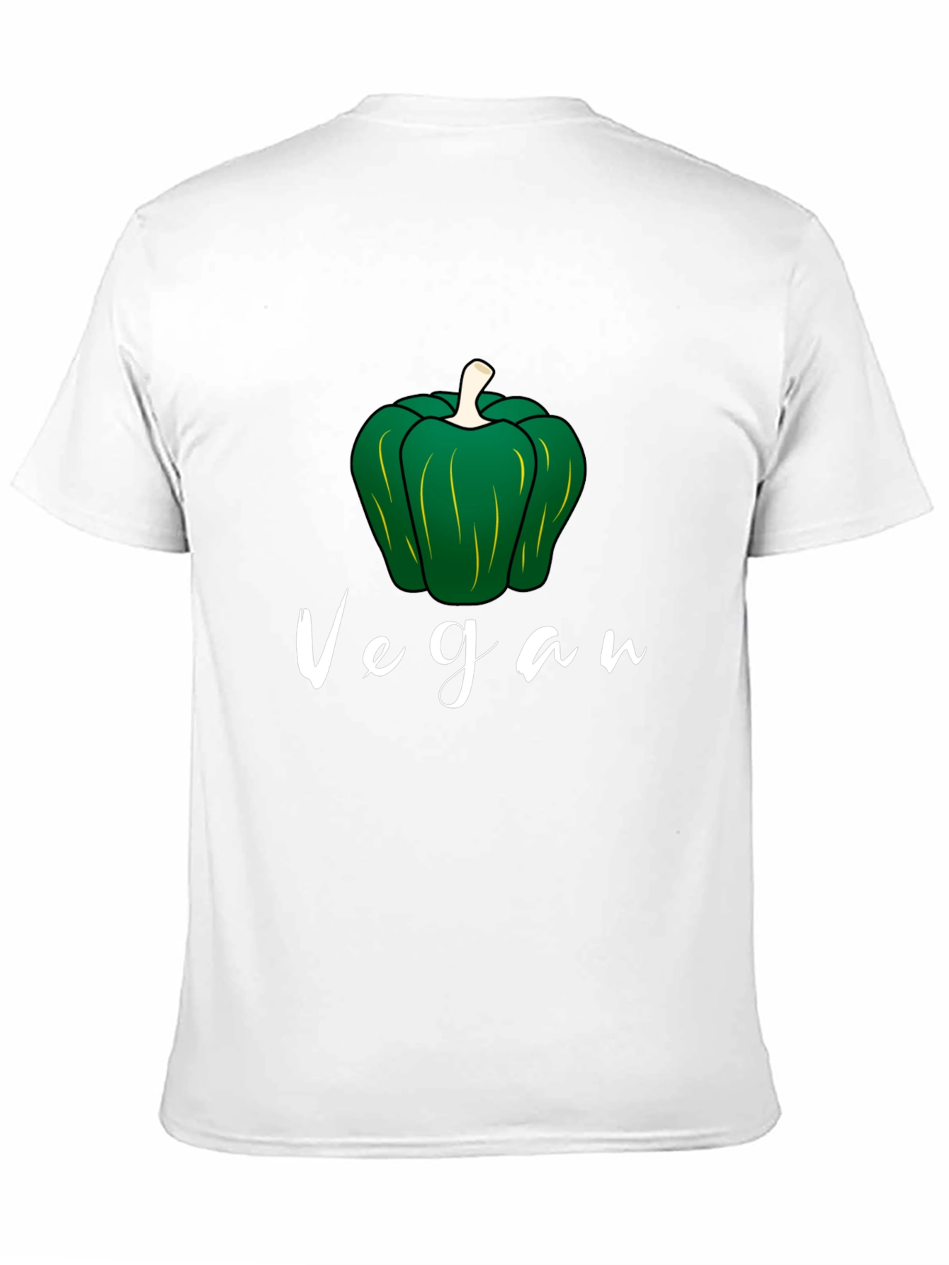 Vegan Pepper Graphic Tee - Black