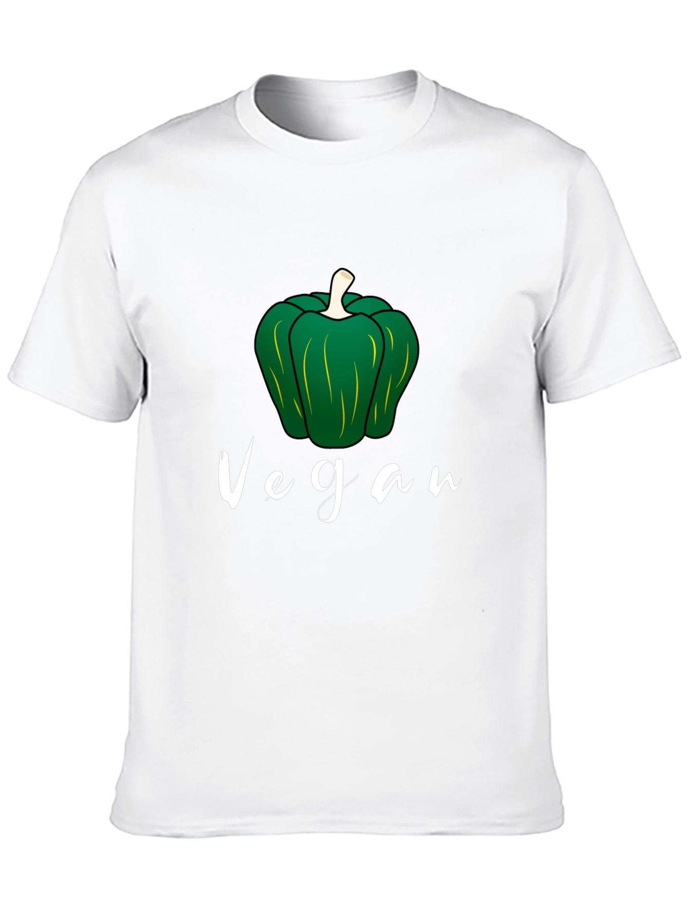 Vegan Pepper Graphic Tee - Black