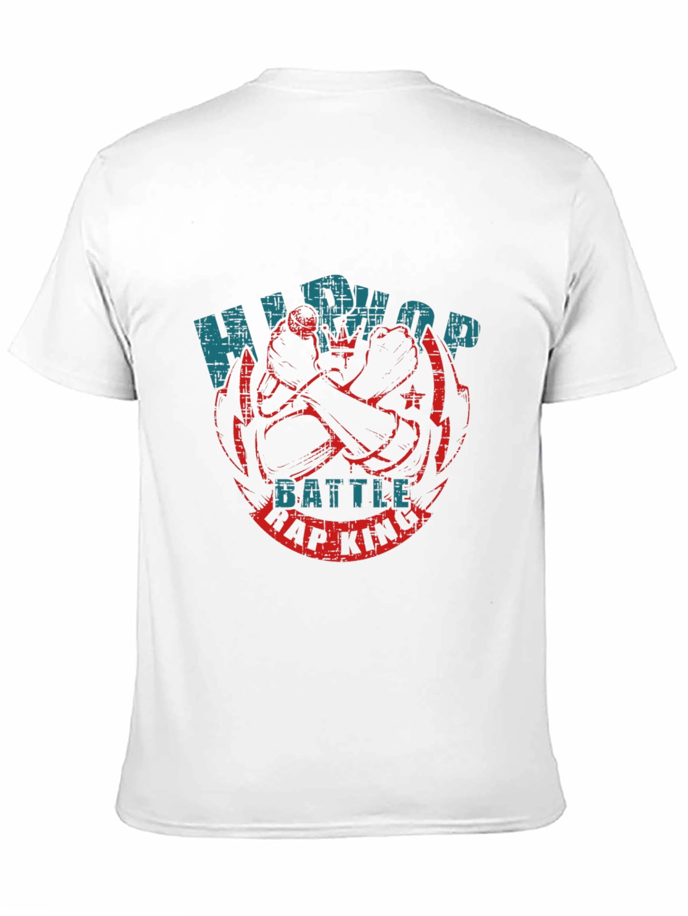 Hip Hop Battle Rap King Graphic Tee