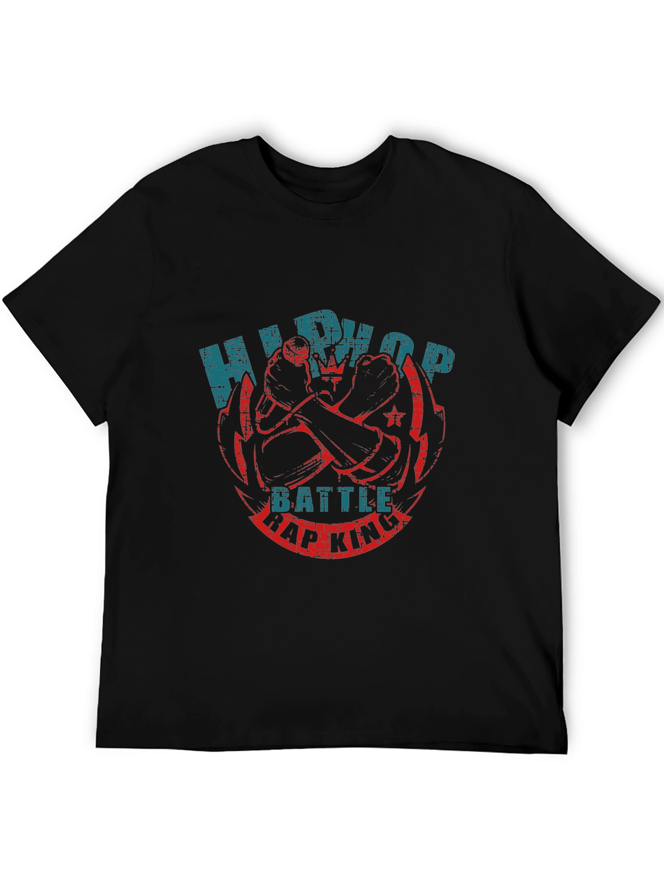 Hip Hop Battle Rap King Graphic Tee