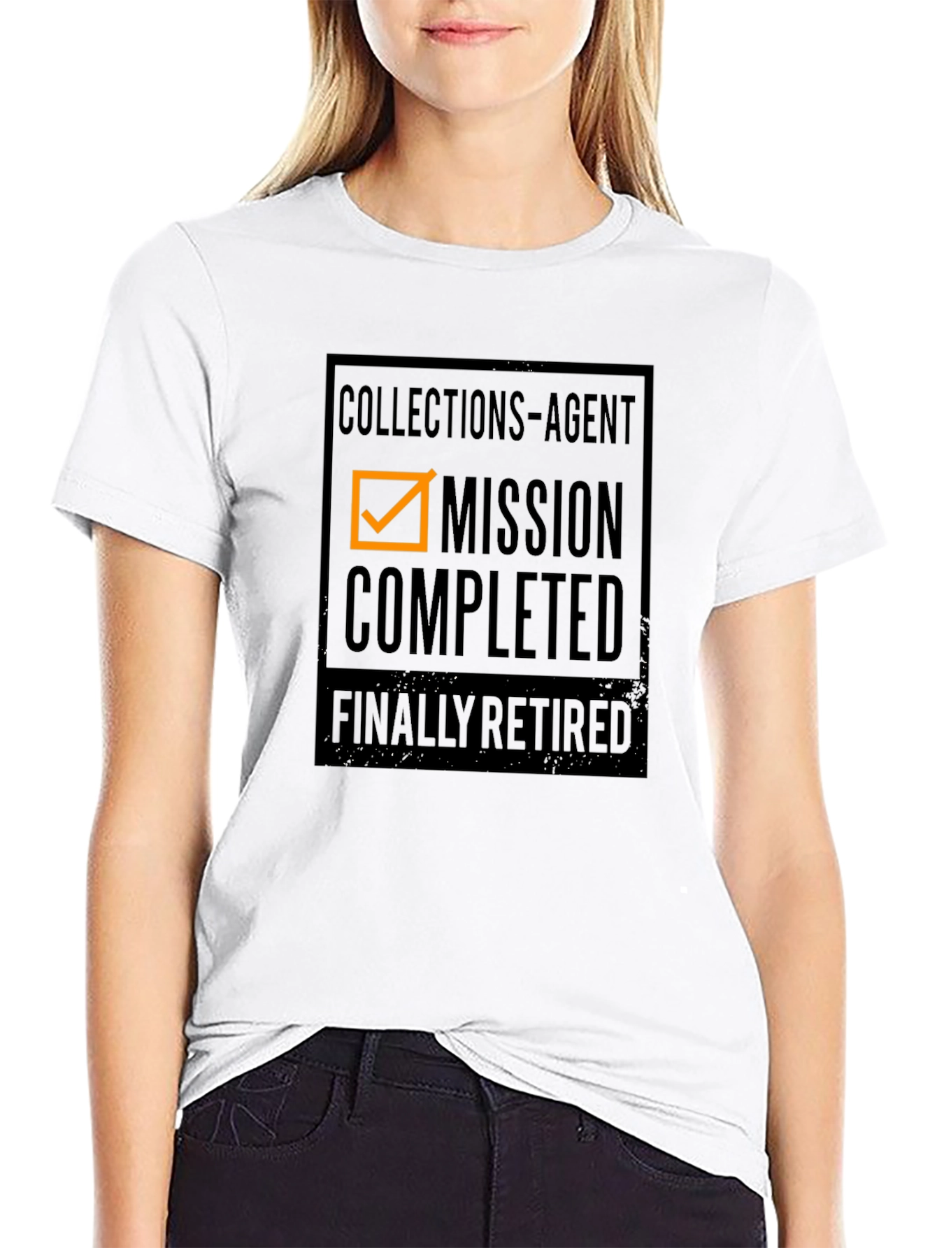 Collections Agent - Mission Completed T-Shirt
