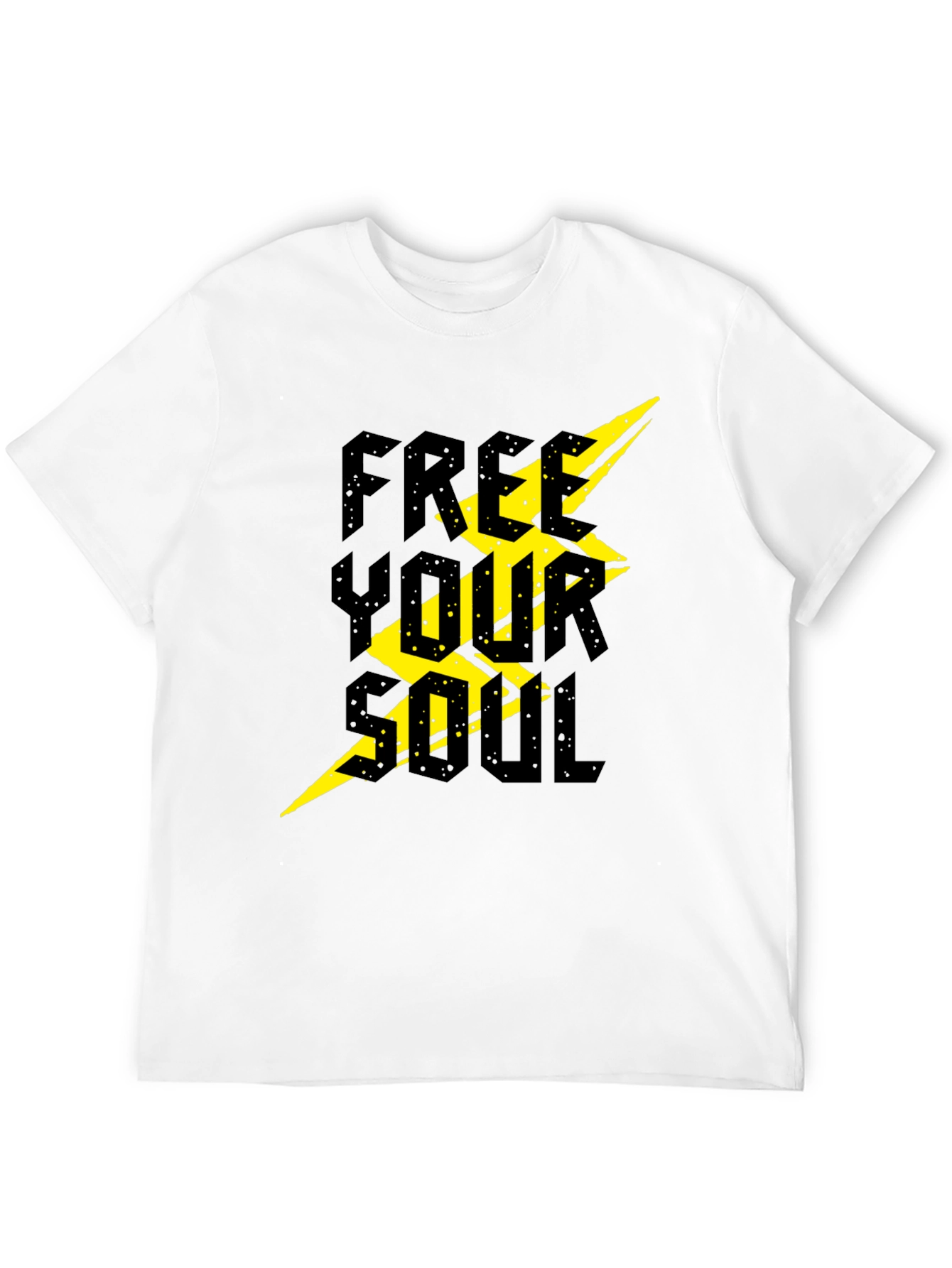 Free Your Soul Graphic T-Shirt - Black