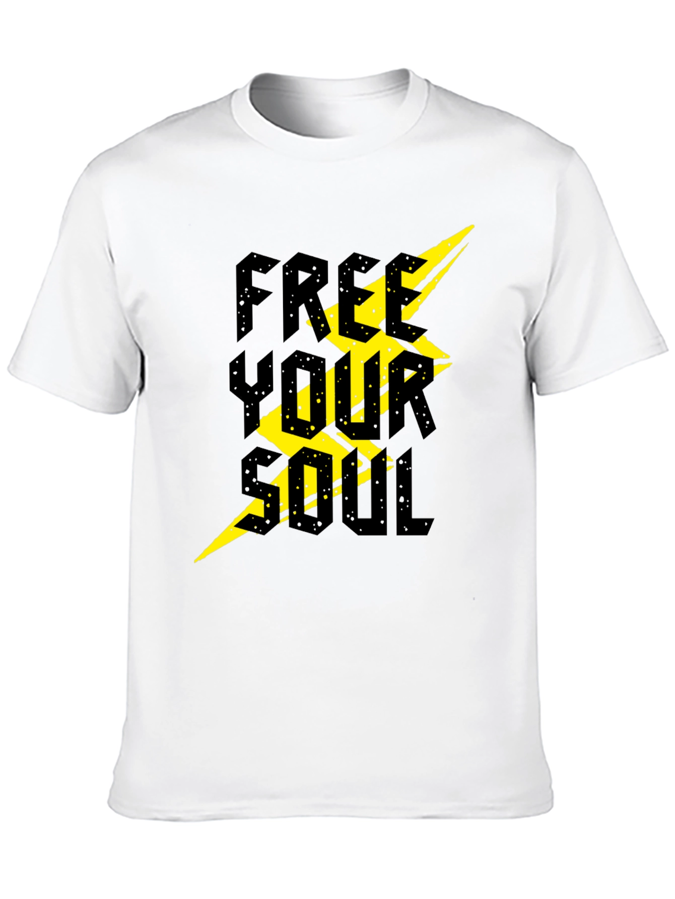 Free Your Soul Graphic T-Shirt - Black