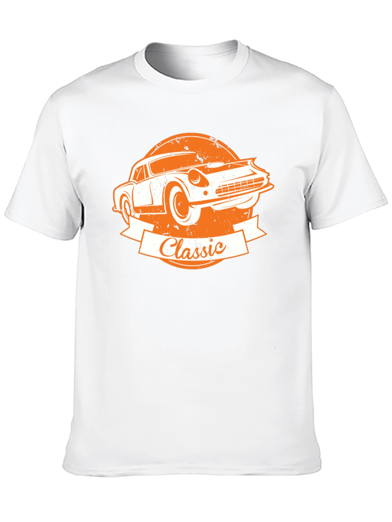 Classic Car Graphic T-Shirt - Retro Design