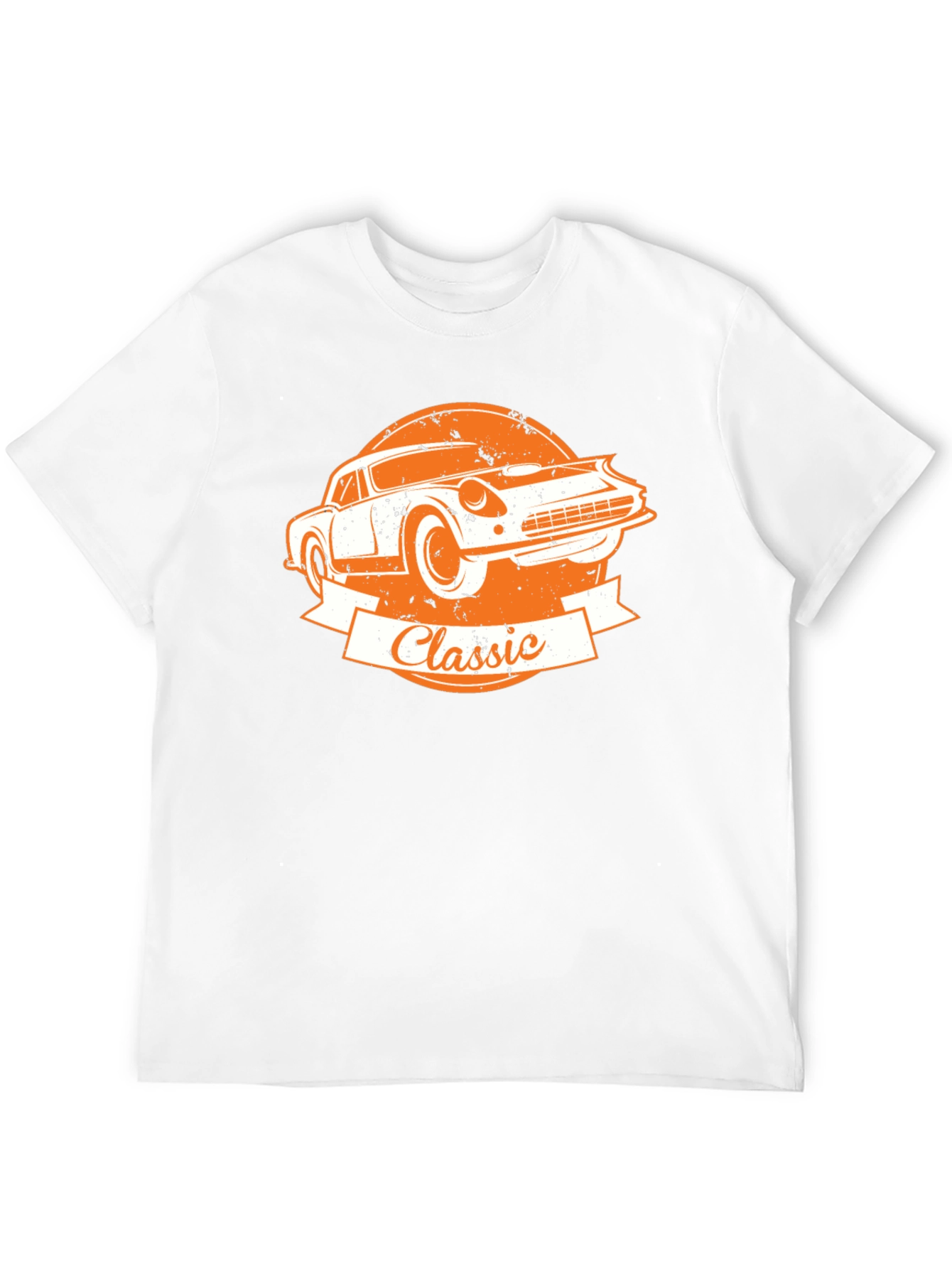 Classic Car Graphic T-Shirt - Retro Design