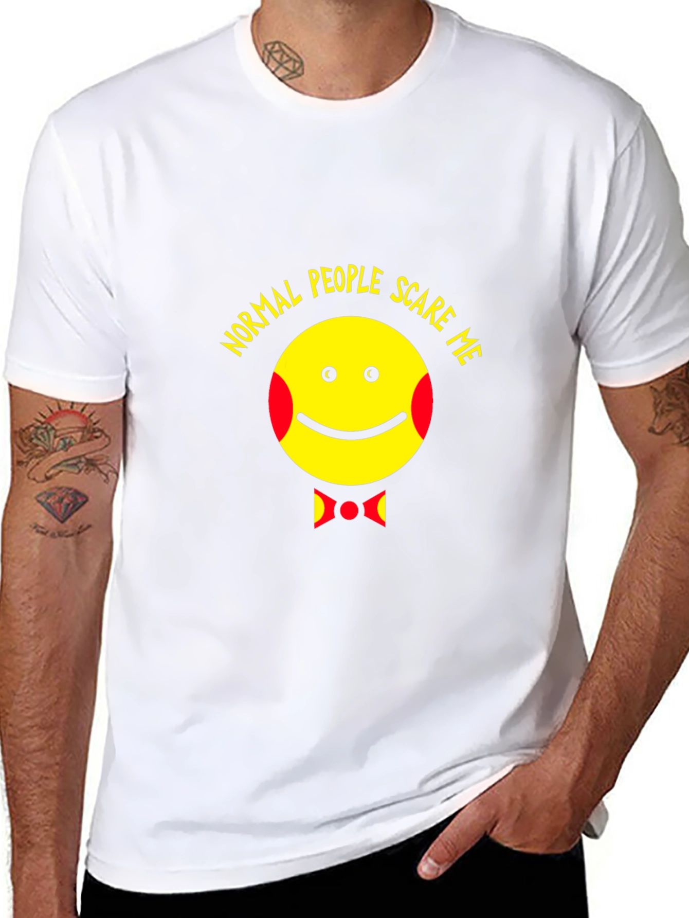 Normal People Scare Me Graphic Tee