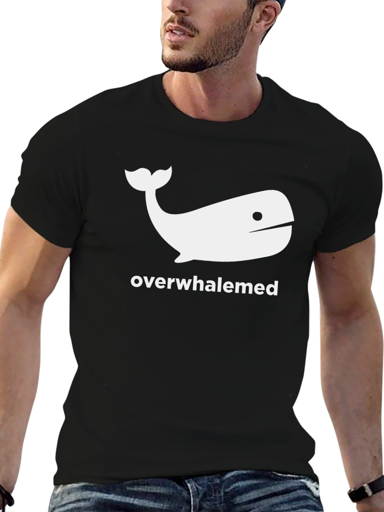 Overwhaledmed Funny T-Shirt