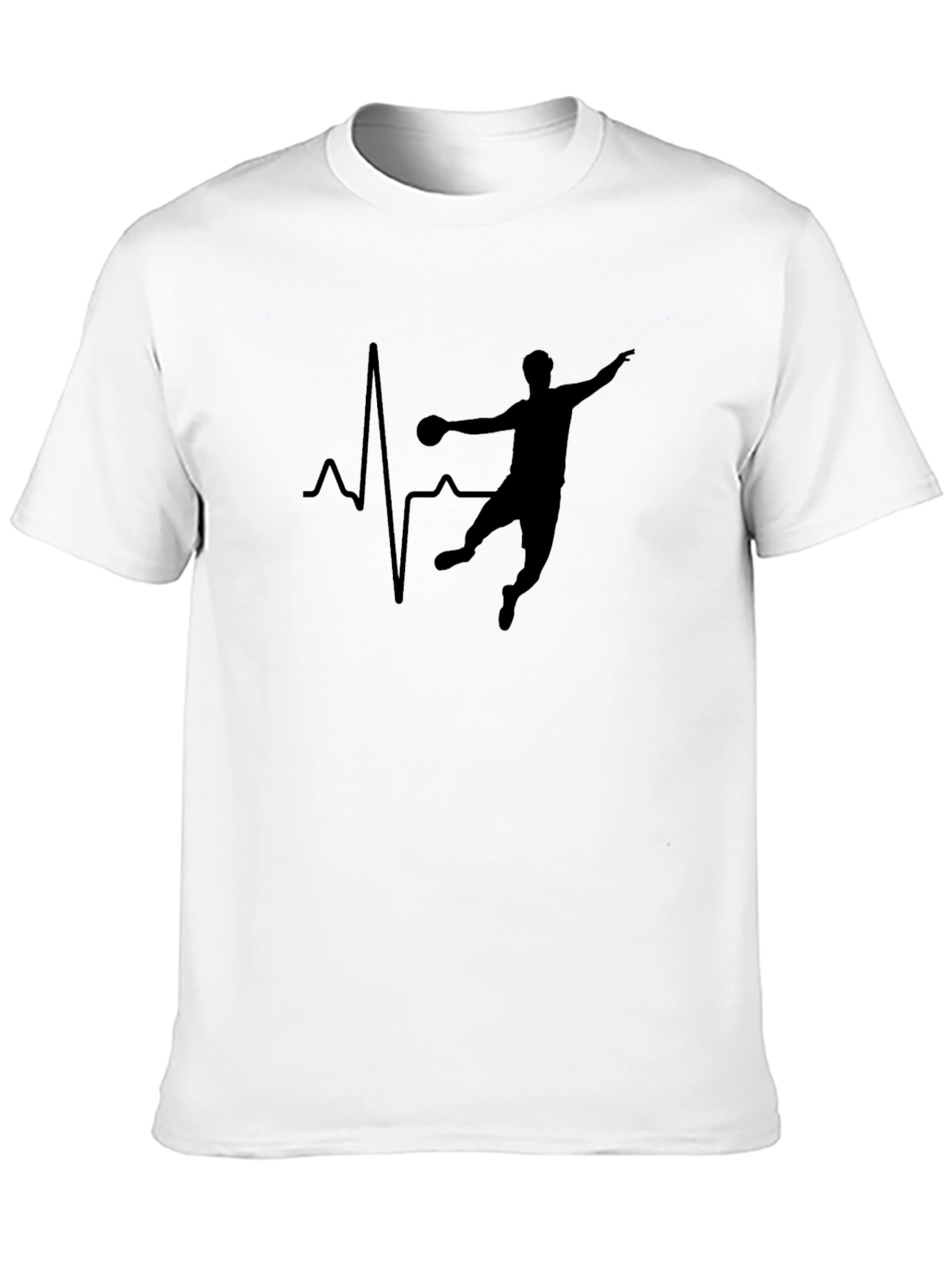 Handball Heartbeat Mens T-Shirt