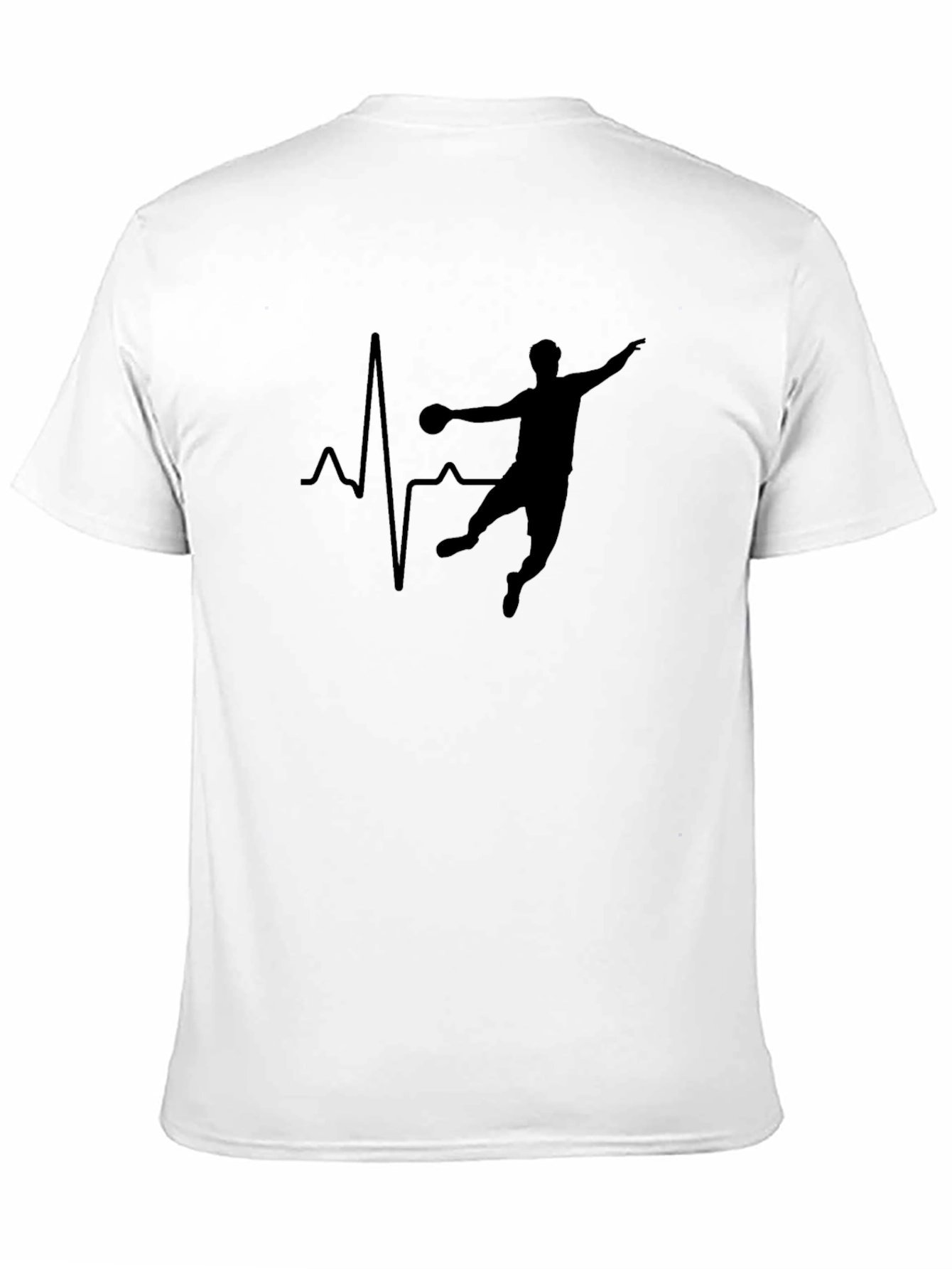 Handball Heartbeat Mens T-Shirt