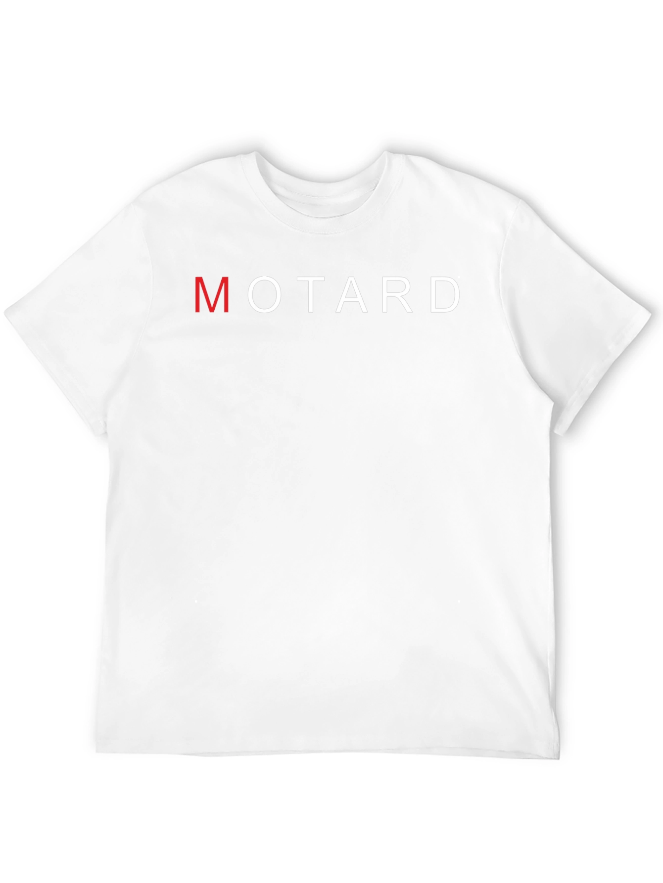 Motard Graphic Tee - Stylish Black Cotton T-Shirt