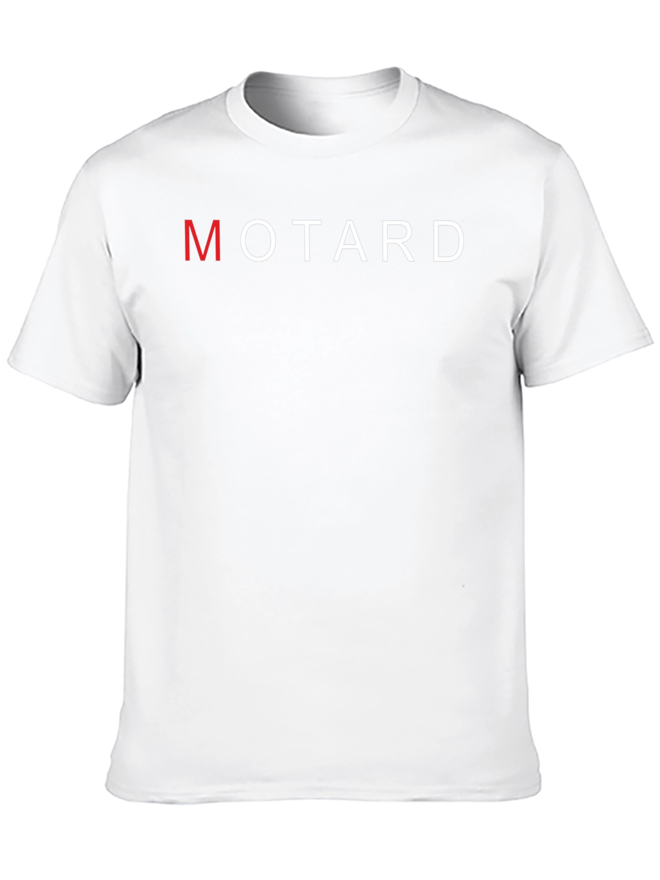 Motard Graphic Tee - Stylish Black Cotton T-Shirt