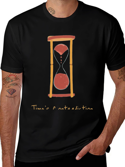 Hourglass Graphic Tee - Times Contradiction Design