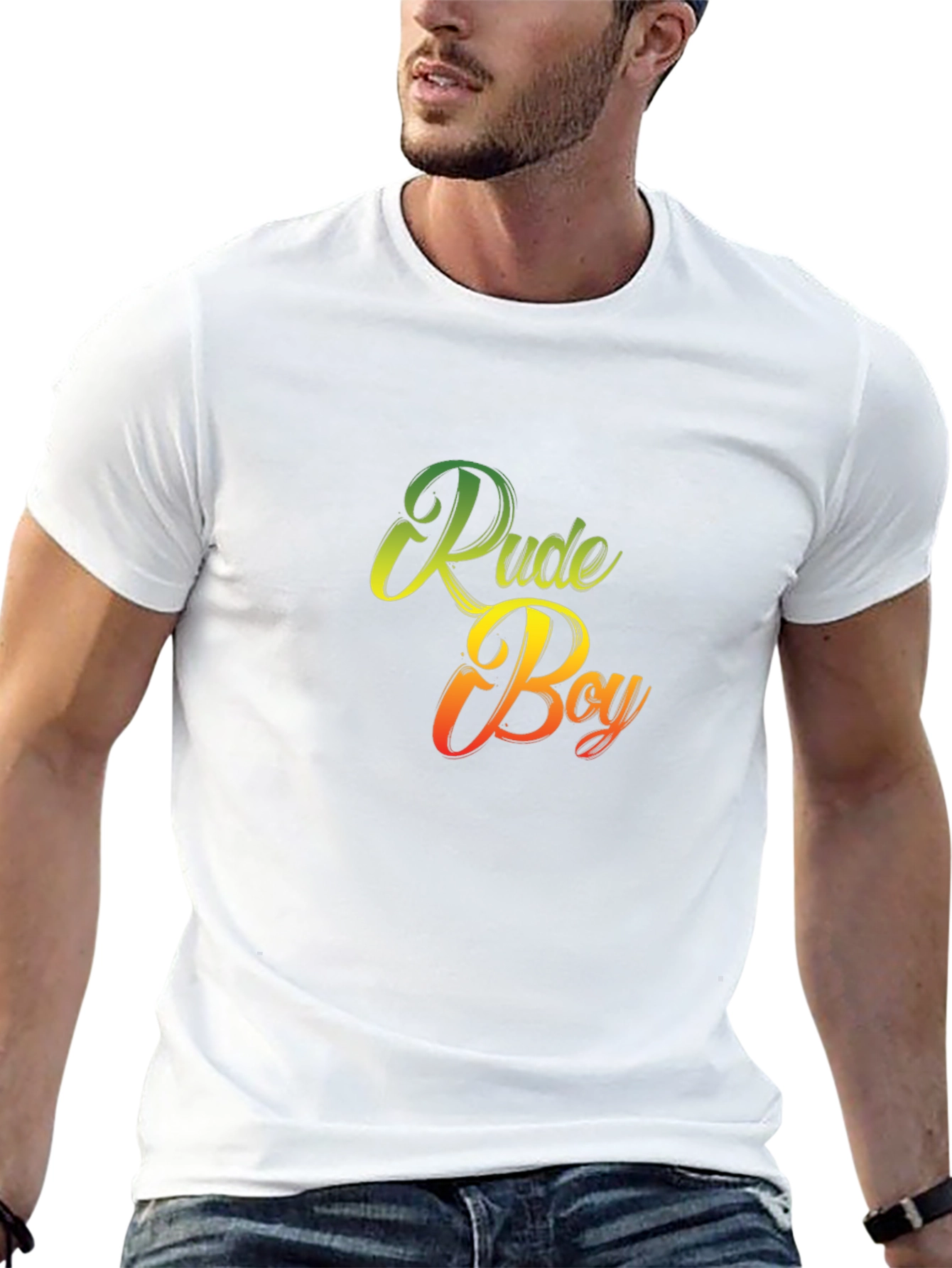 Rude Boy Graphic Tee - Reggae Style