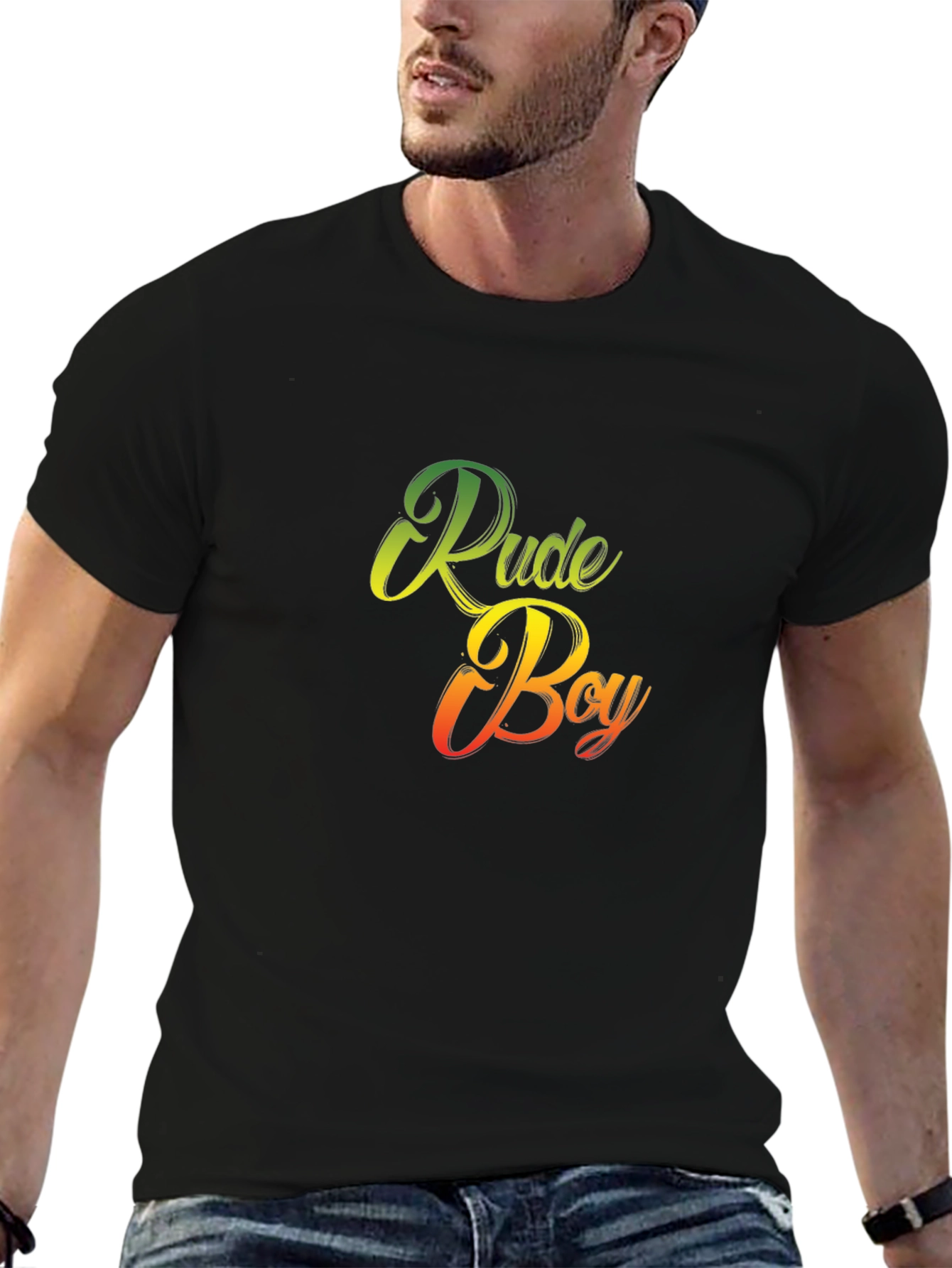 Rude Boy Graphic Tee - Reggae Style