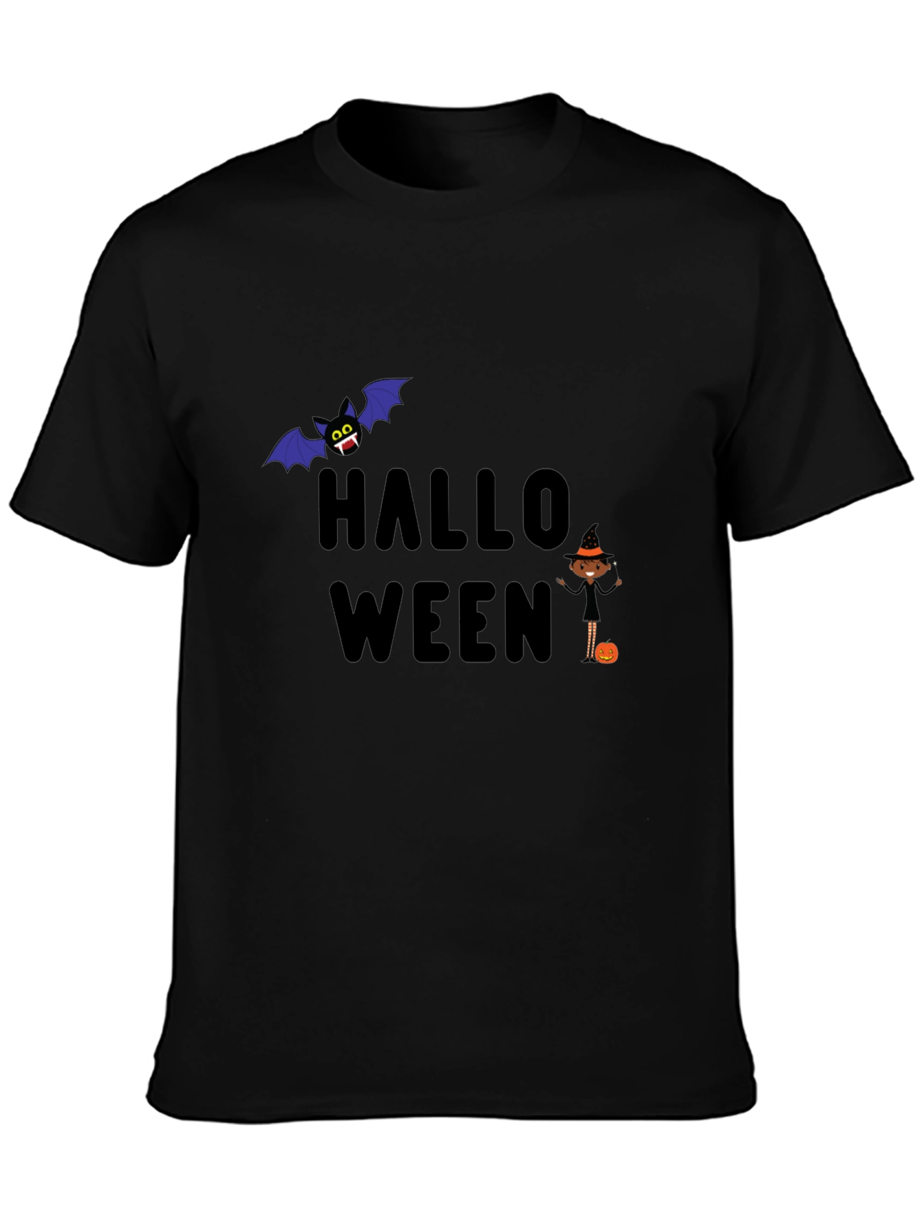 Halloween Themed Graphic T-Shirt