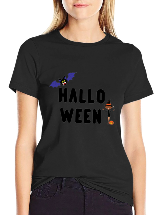 Halloween Themed Graphic T-Shirt