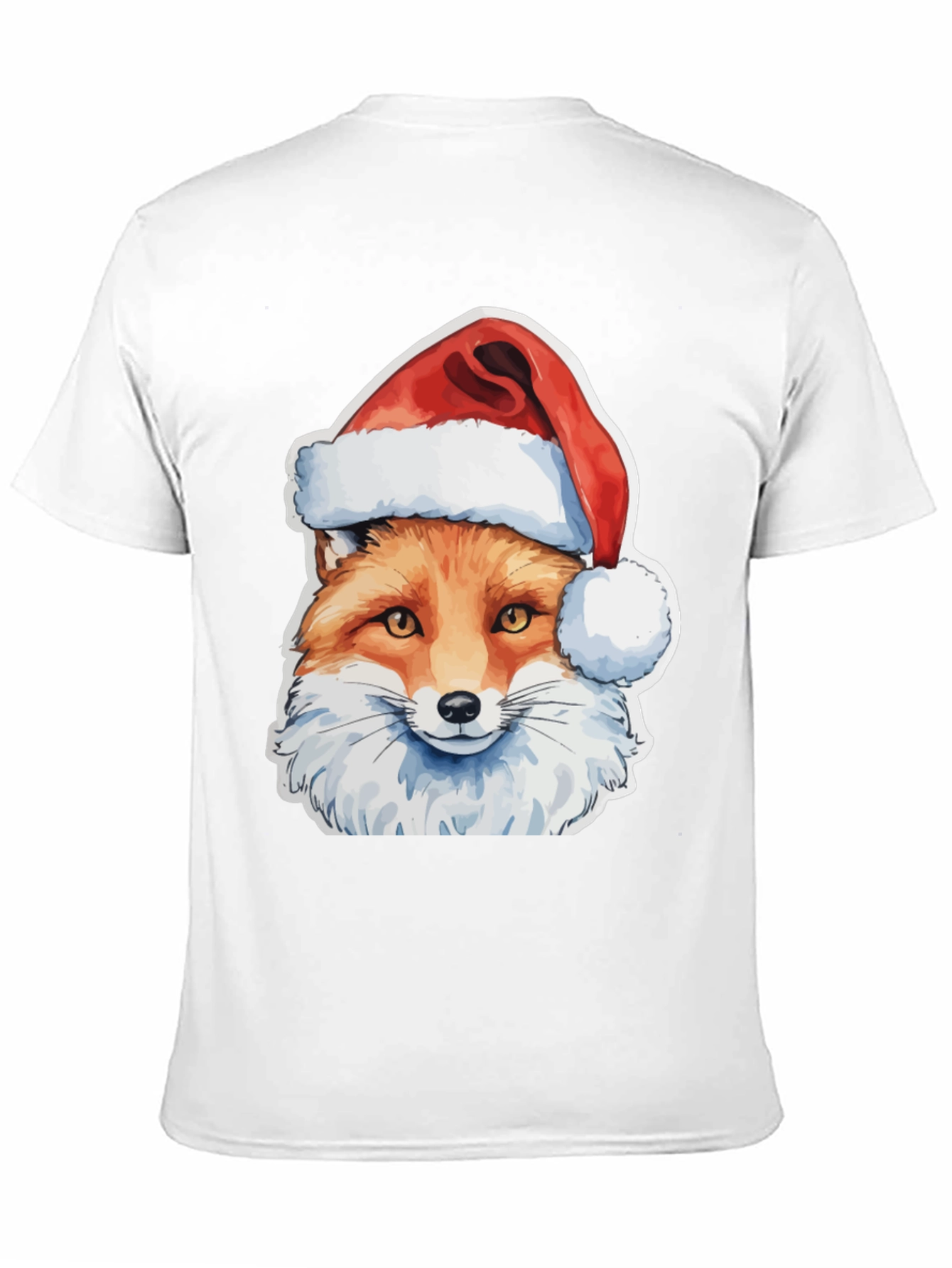 Festive Fox T-Shirt - Holiday Style