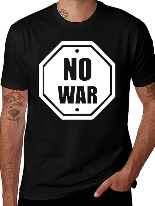 No War T-Shirt - Black