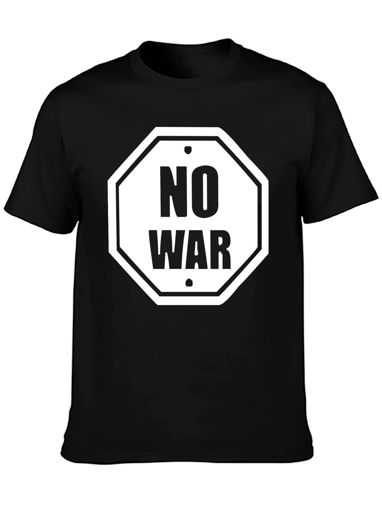 No War T-Shirt - Black
