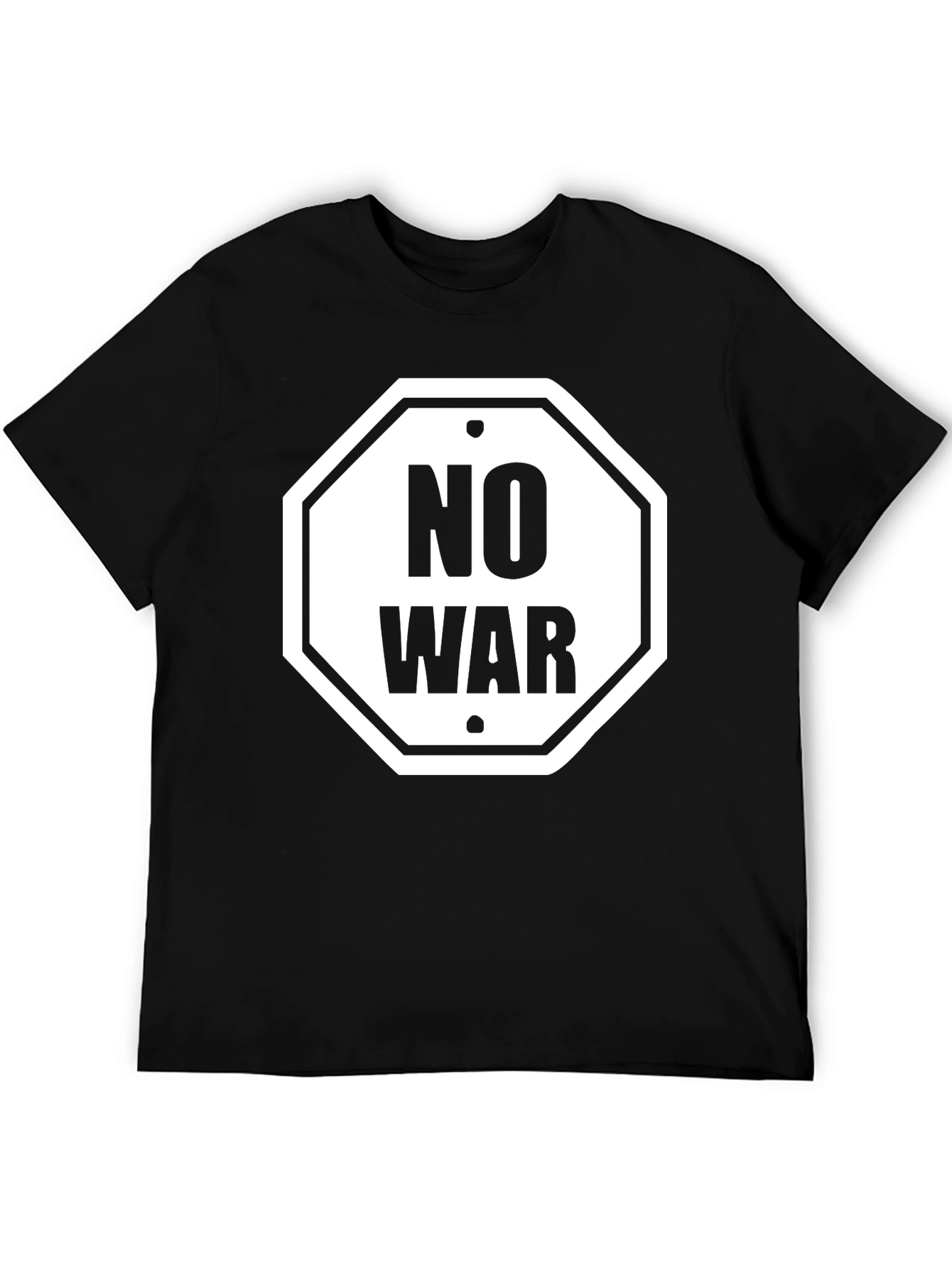 No War T-Shirt - Black