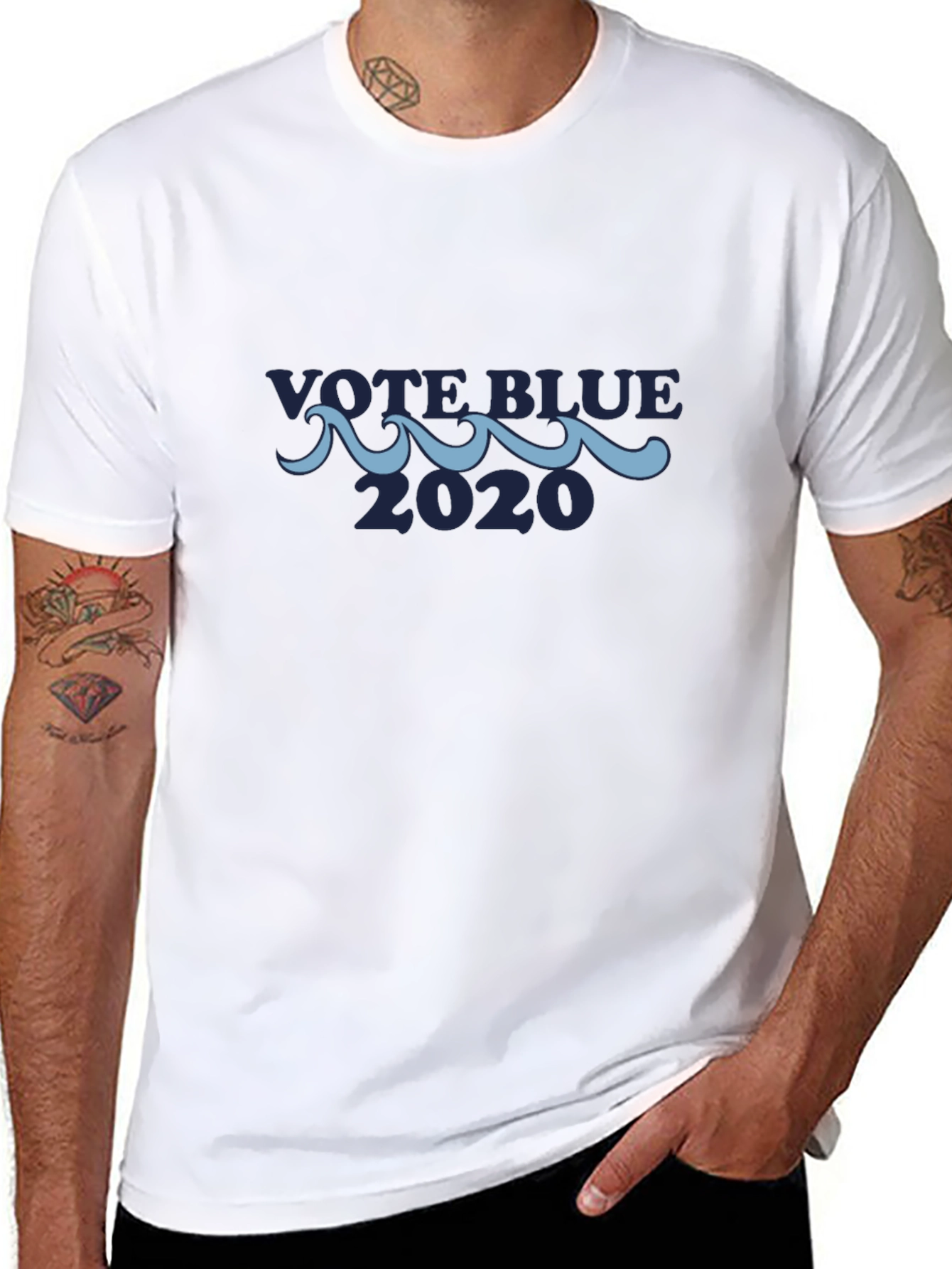 Vote Blue 2020 Graphic T-Shirt