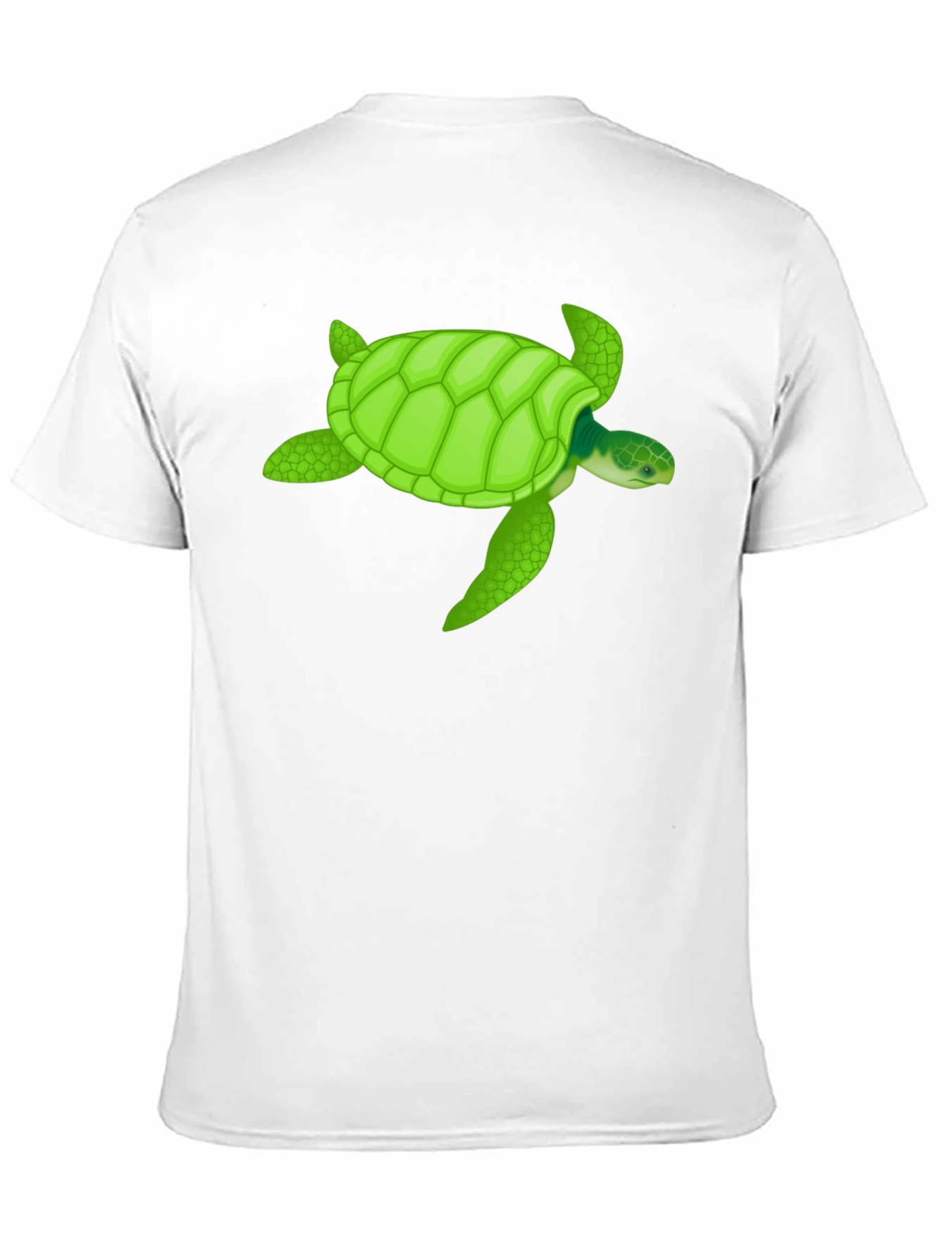 Sea Turtle Graphic T-Shirt - Black Cotton Tee