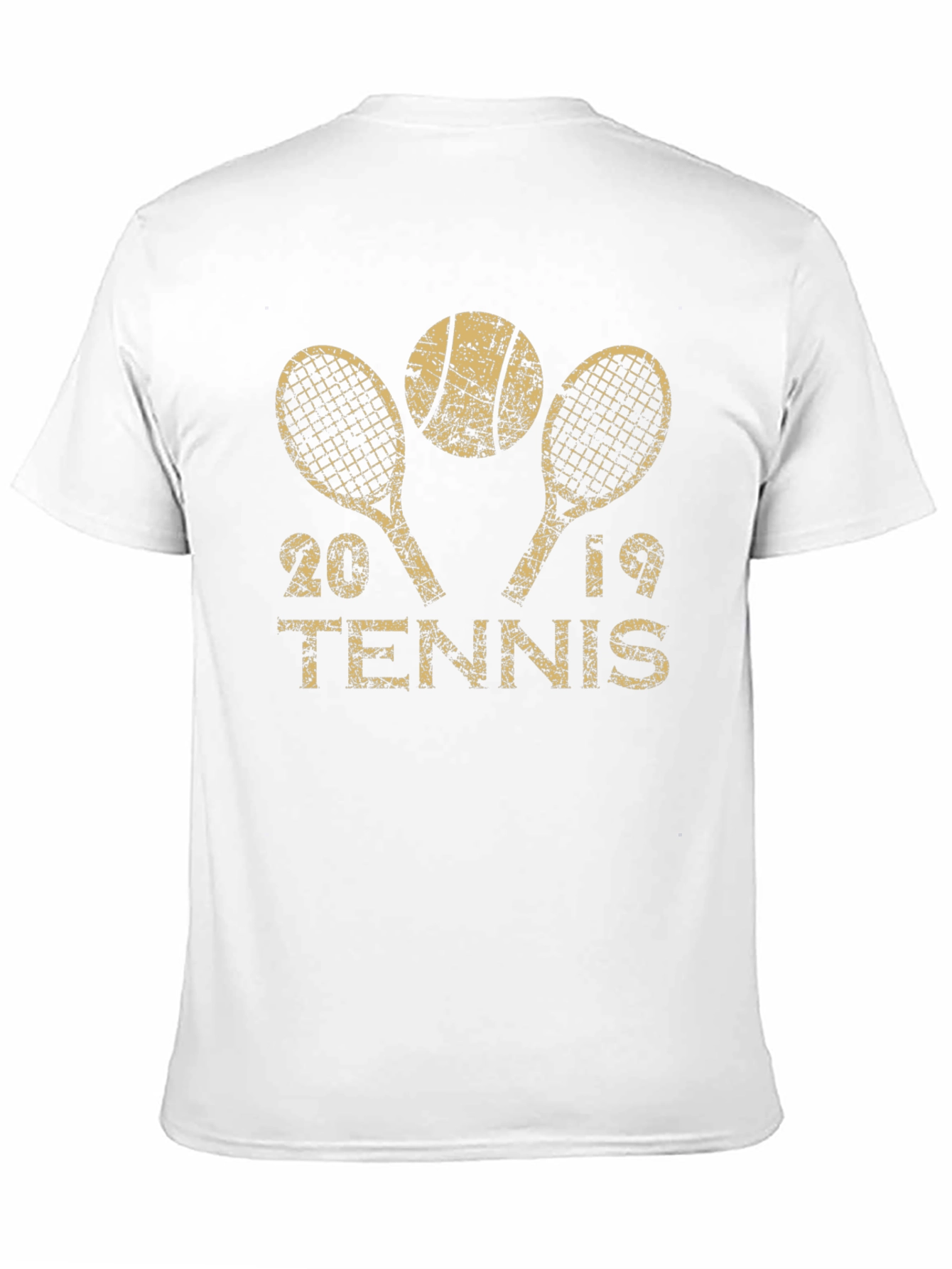 2019 Tennis Black T-Shirt