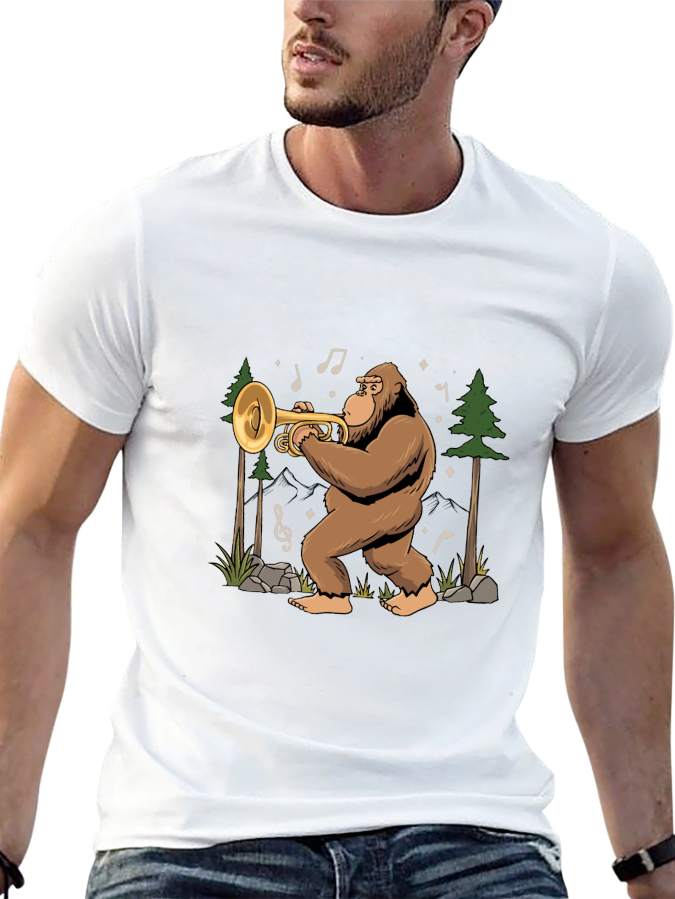 Bigfoot Trumpet T-Shirt