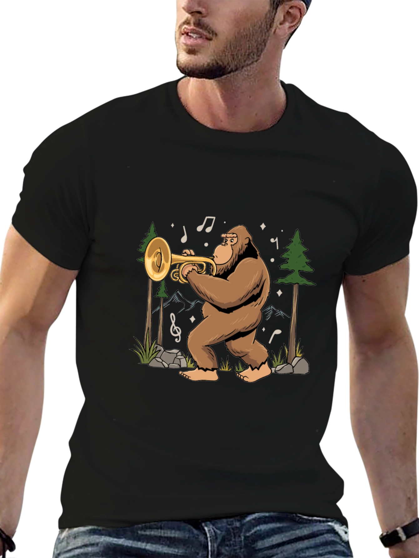 Bigfoot Trumpet T-Shirt