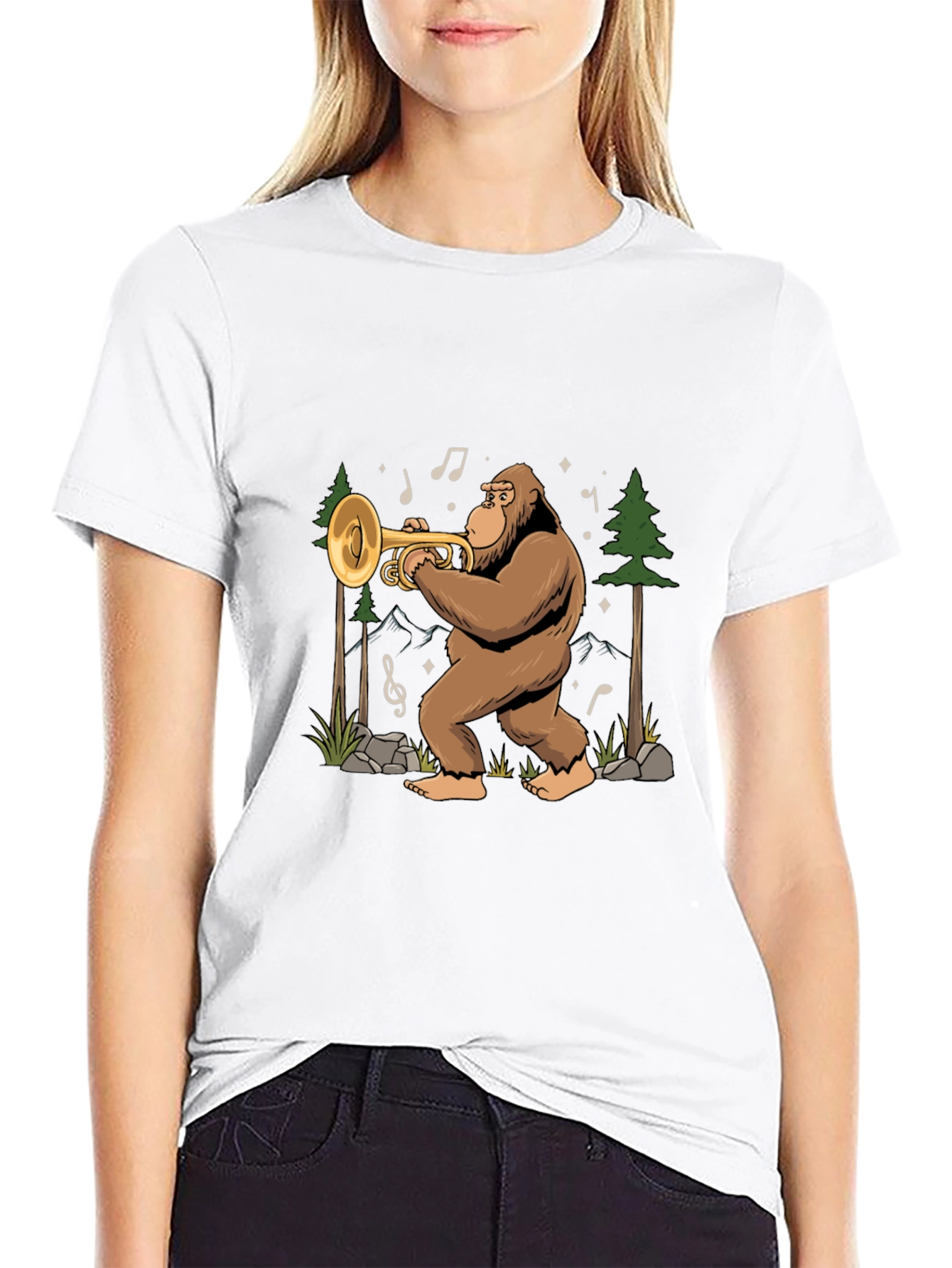 Bigfoot Trumpet T-Shirt