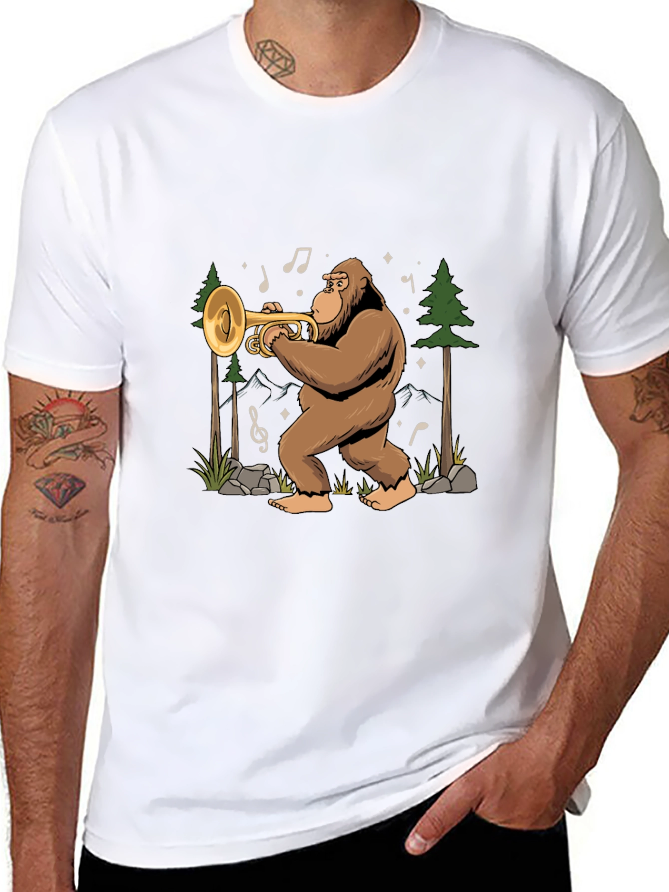 Bigfoot Trumpet T-Shirt