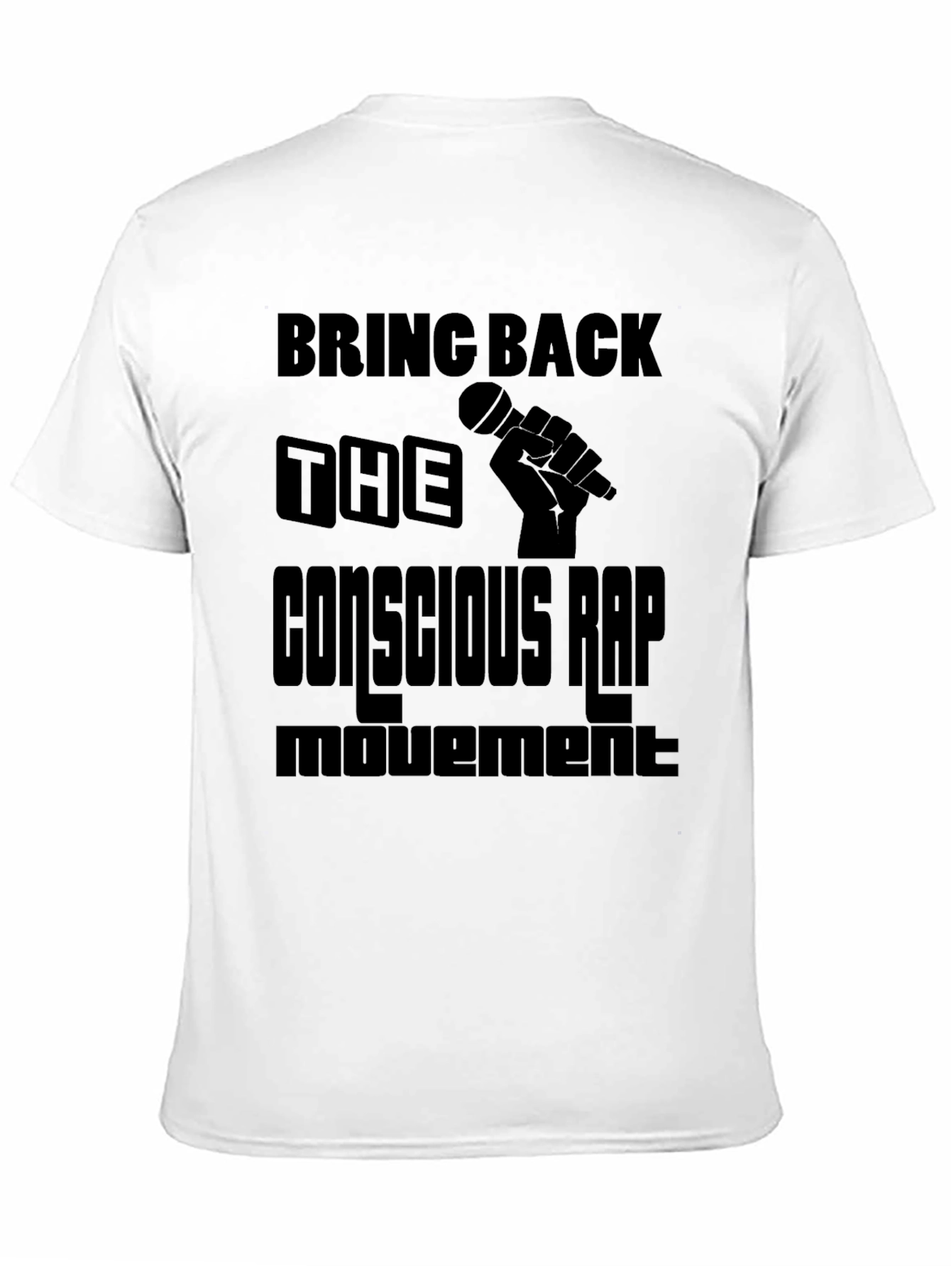 Conscious Rap Movement Graphic T-Shirt