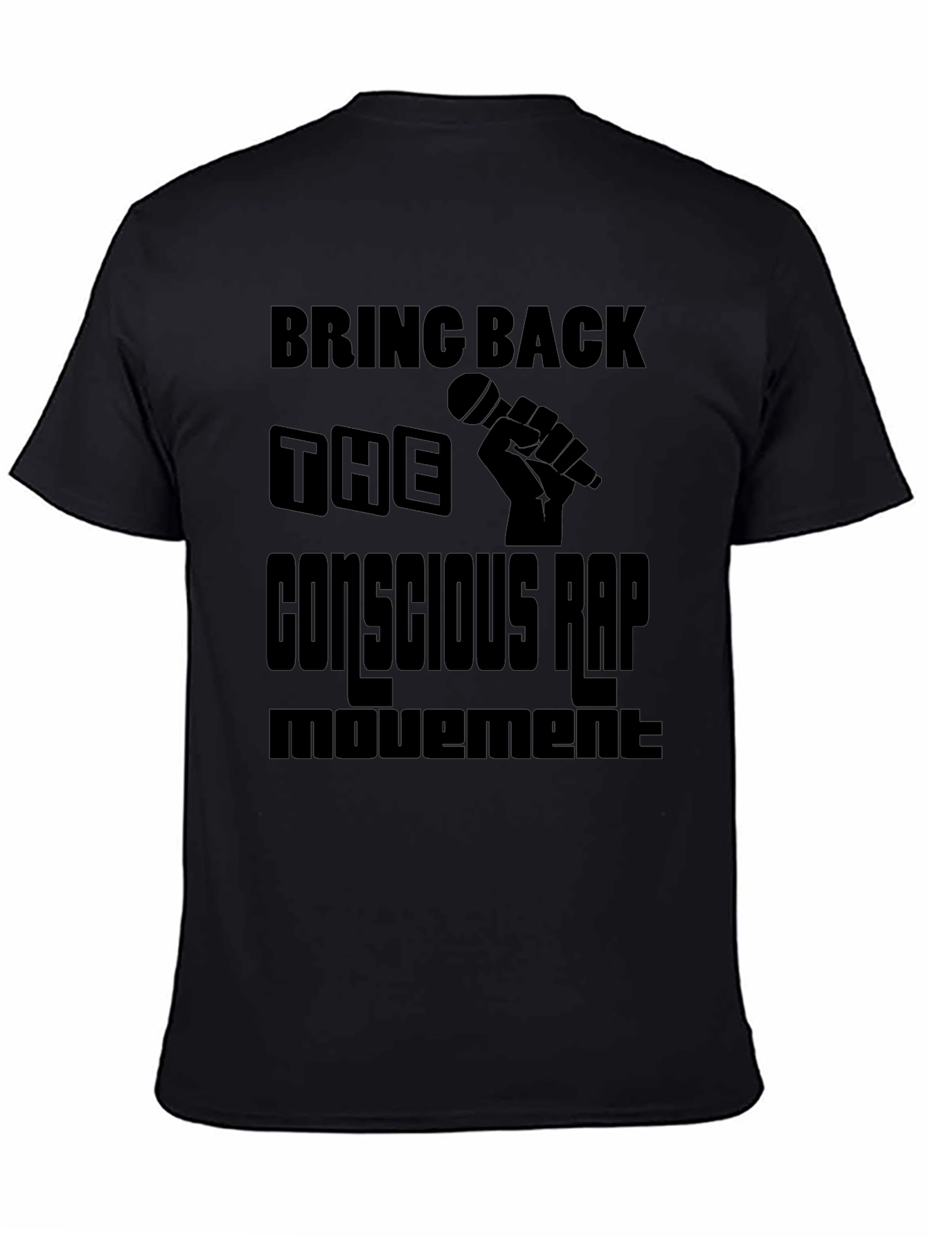 Conscious Rap Movement Graphic T-Shirt