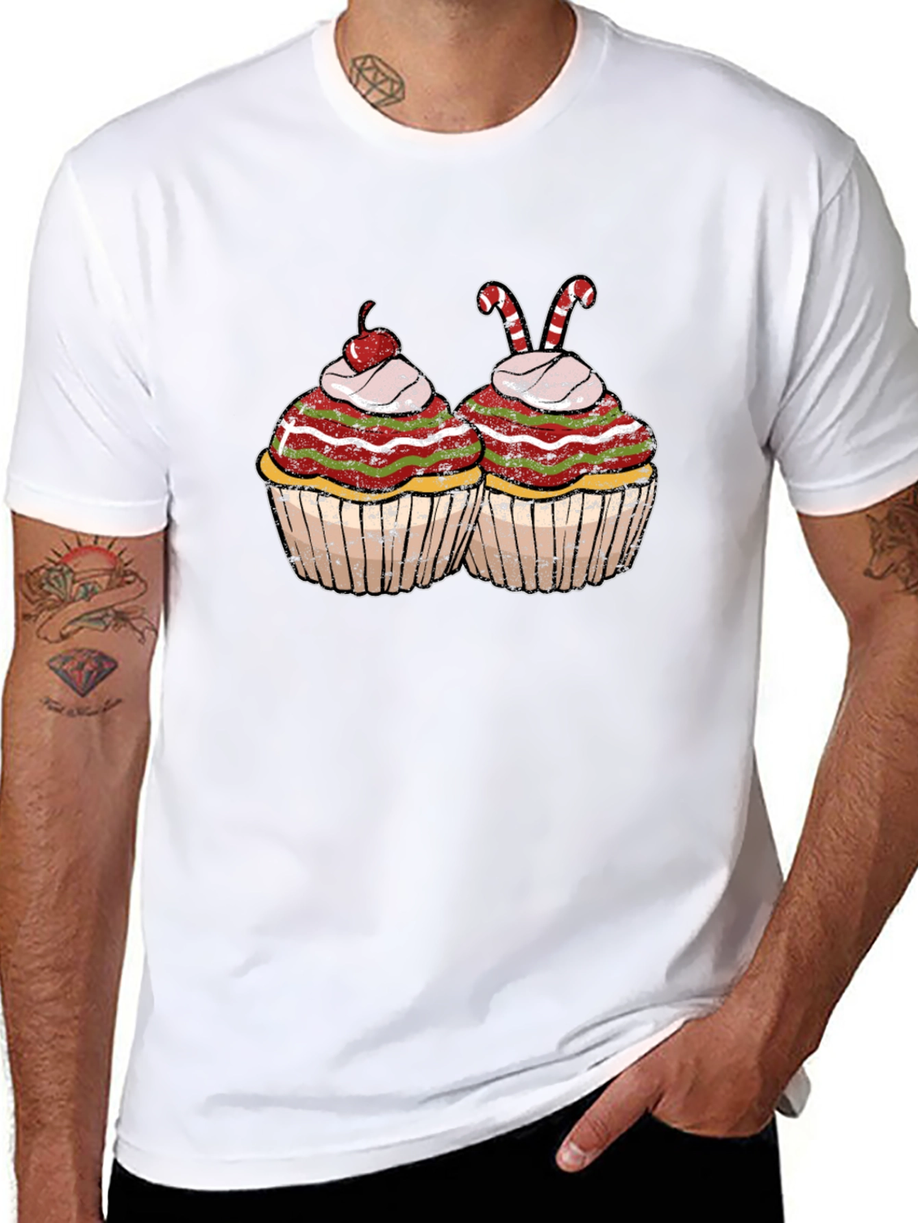 Christmas Cupcakes T-Shirt