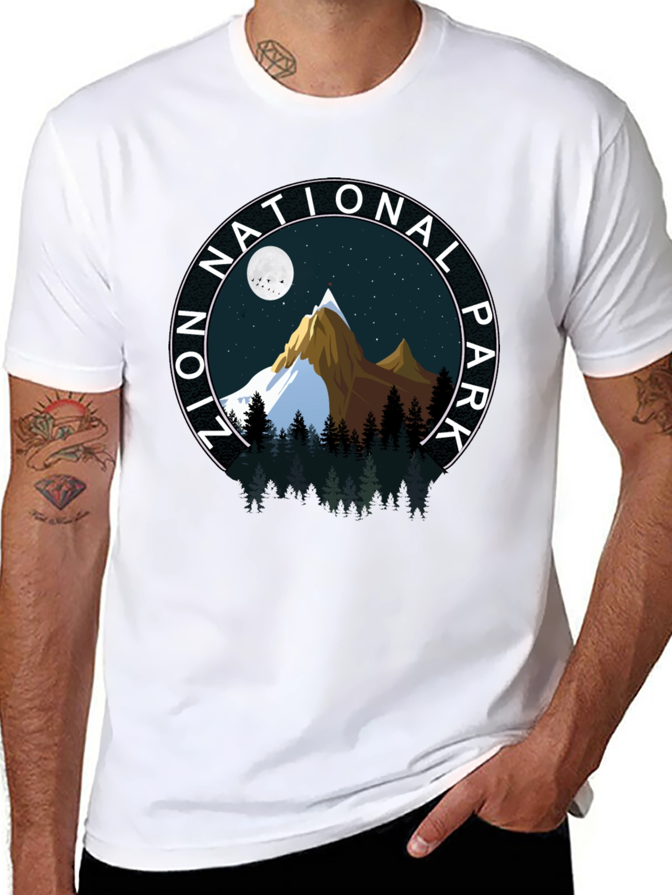 Zion National Park Graphic Tee - Nature Adventure Shirt