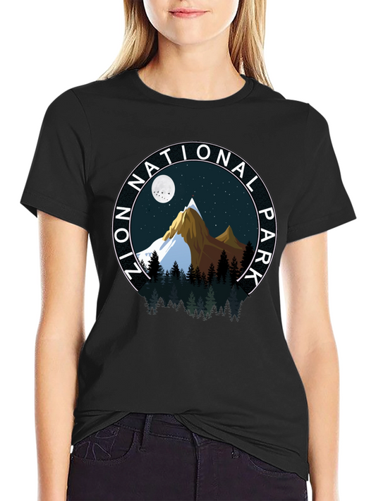 Zion National Park Graphic Tee - Nature Adventure Shirt