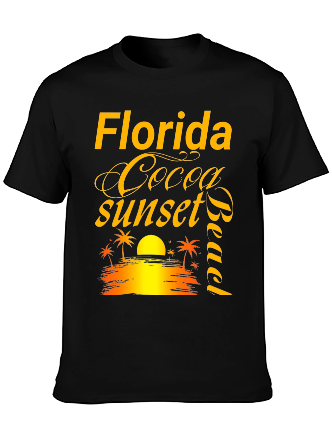 Florida Cocoa Beach Sunset T-Shirt
