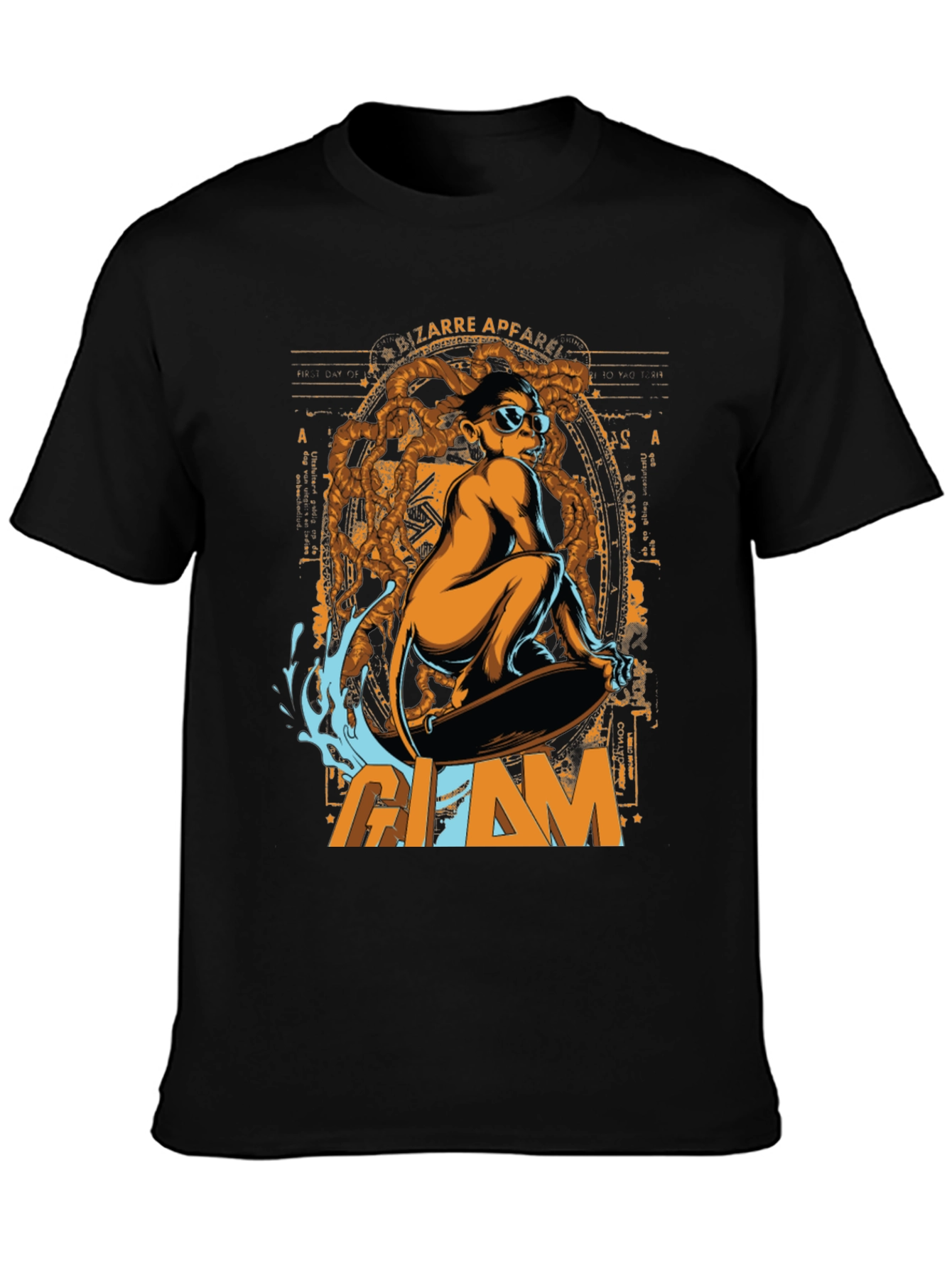 Glam Bizarre Apparel Graphic T-Shirt